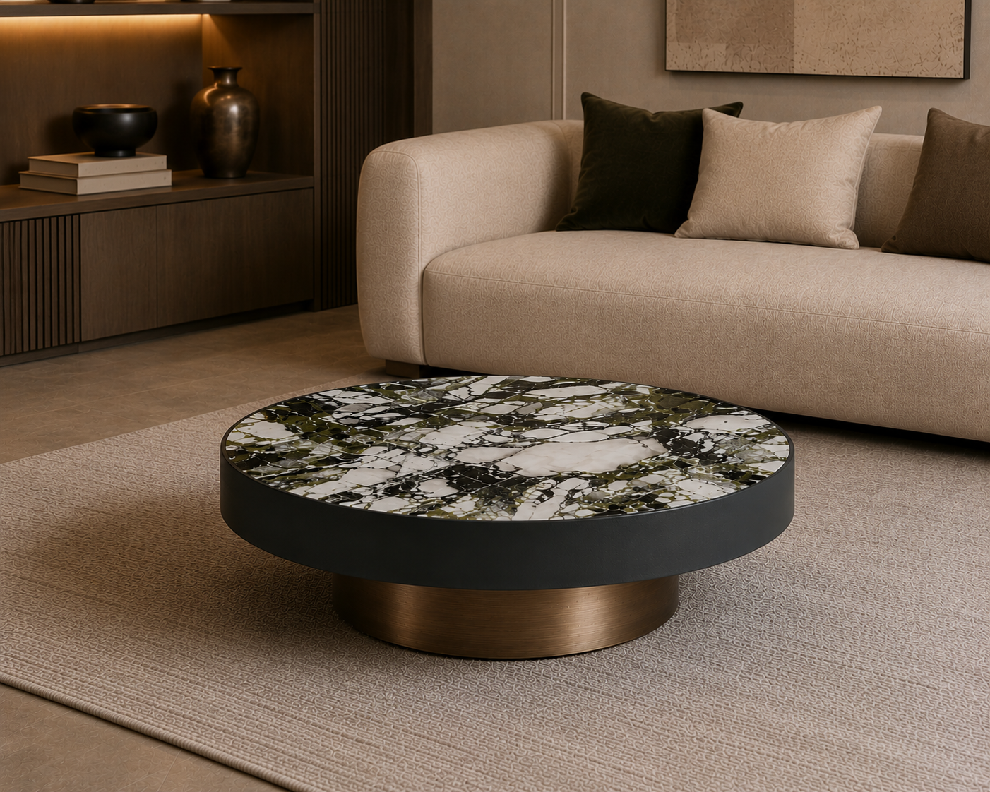 Marble Top Coffee Table