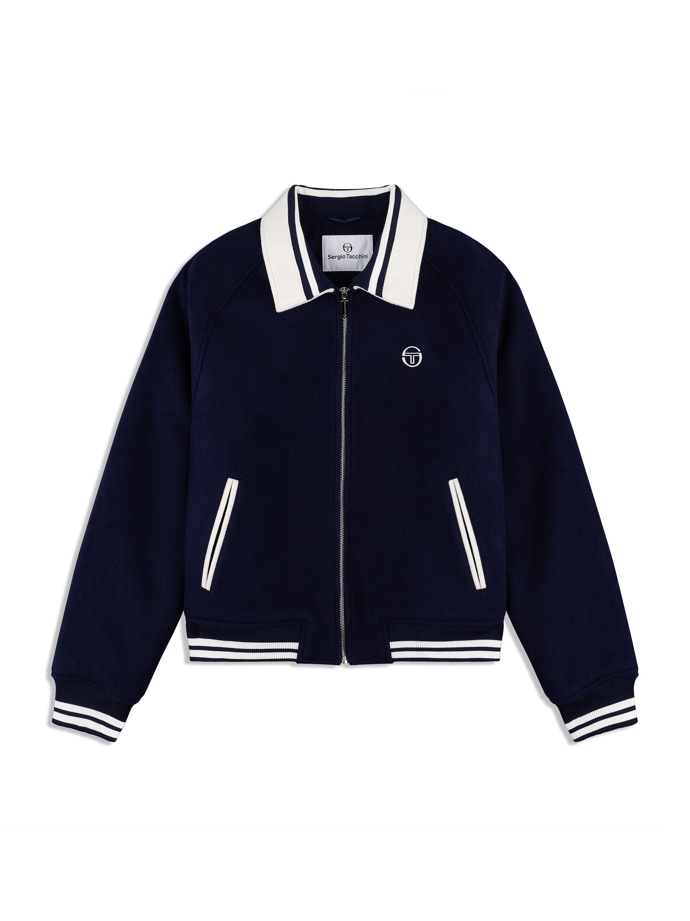 Marco Varsity Jacket- Maritime Blue