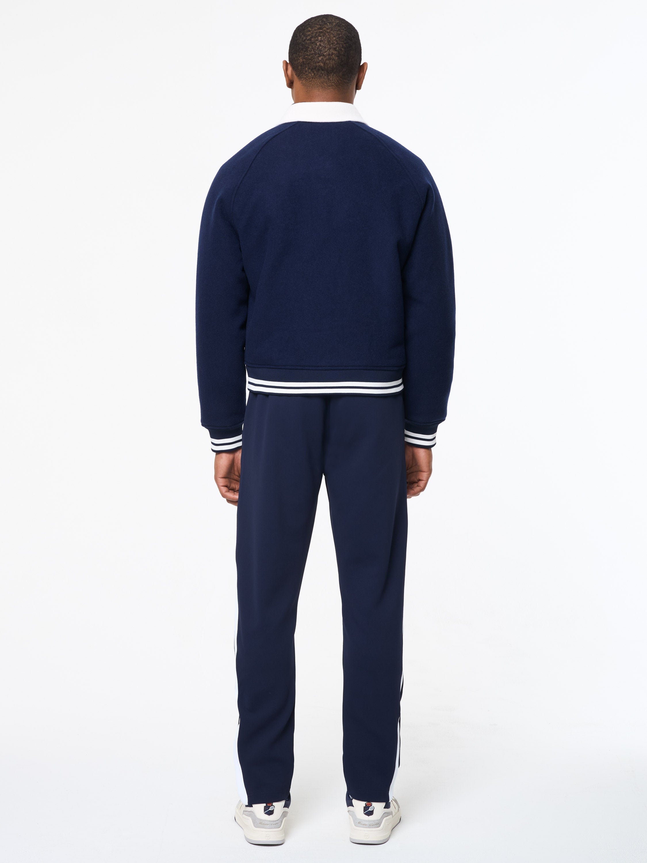Marco Varsity Jacket- Maritime Blue