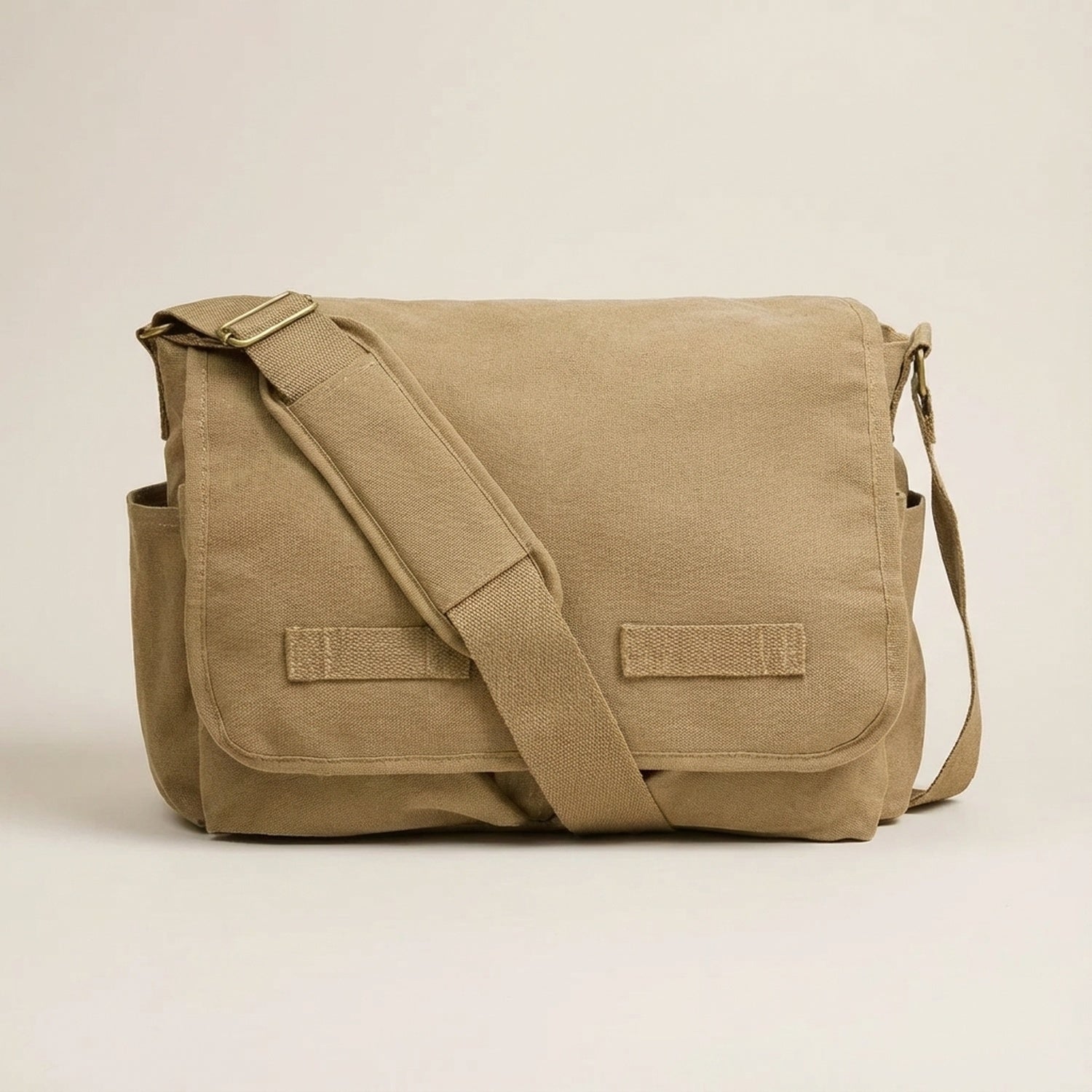 Men's Canvas Messenger Bag – Daily Commuter Carry