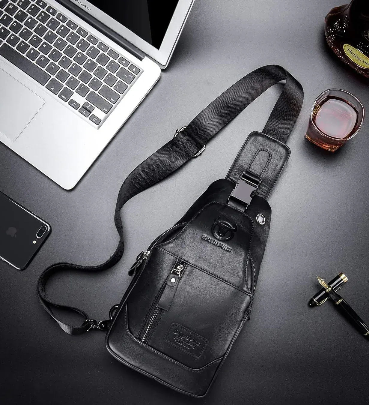 Men's Vegan Leather Sling – Refined Daily Carry