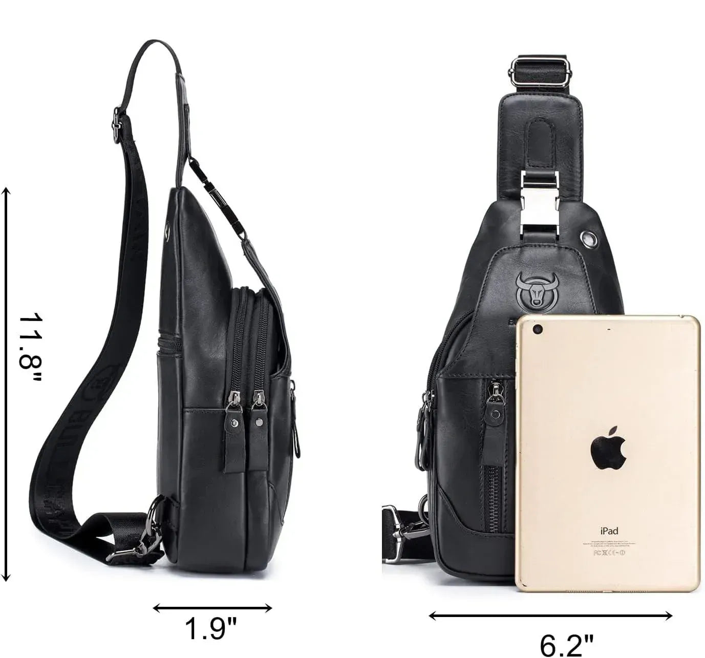 Men's Vegan Leather Sling – Refined Daily Carry