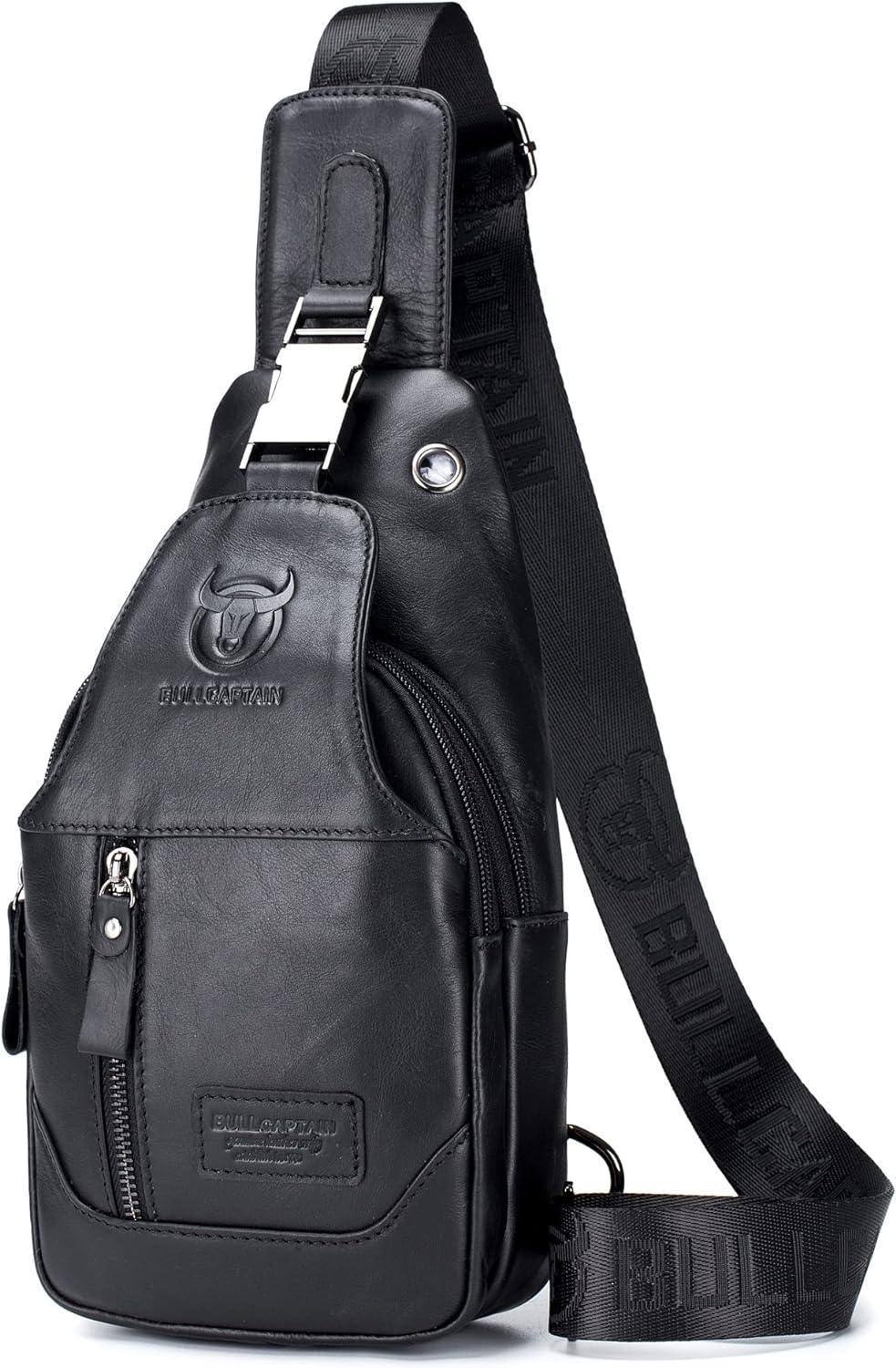 Men's Vegan Leather Sling – Refined Daily Carry