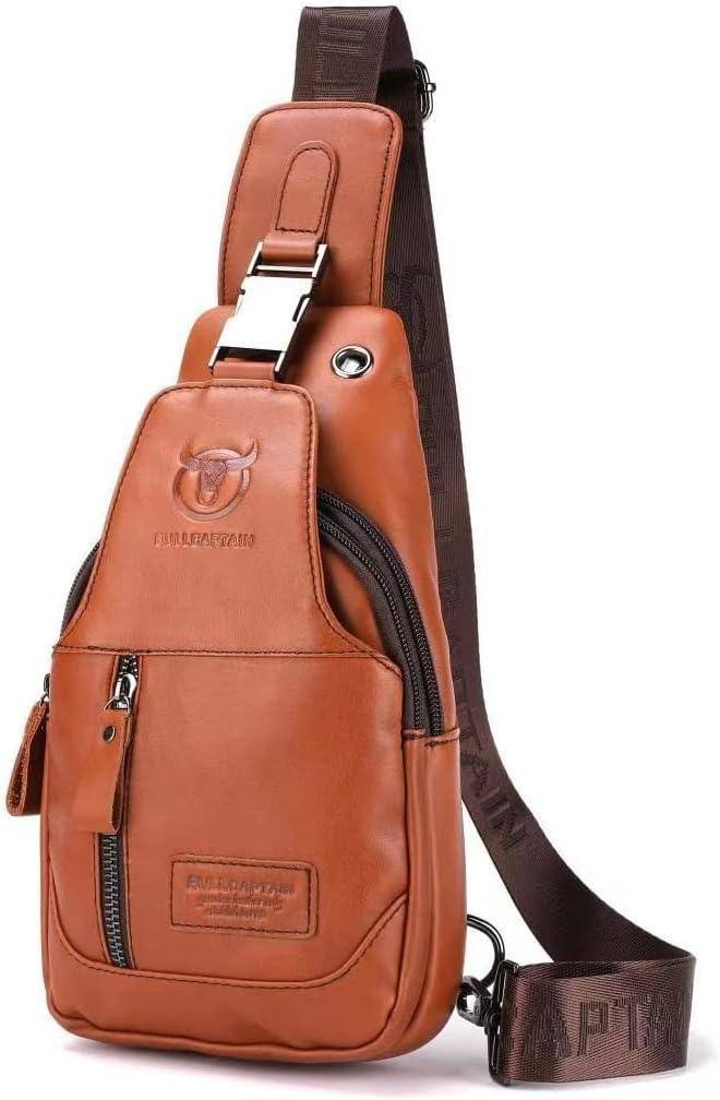 Men's Vegan Leather Sling – Refined Daily Carry