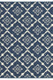 Meridian Indoor / Outdoor Rug - Navy / Off-White