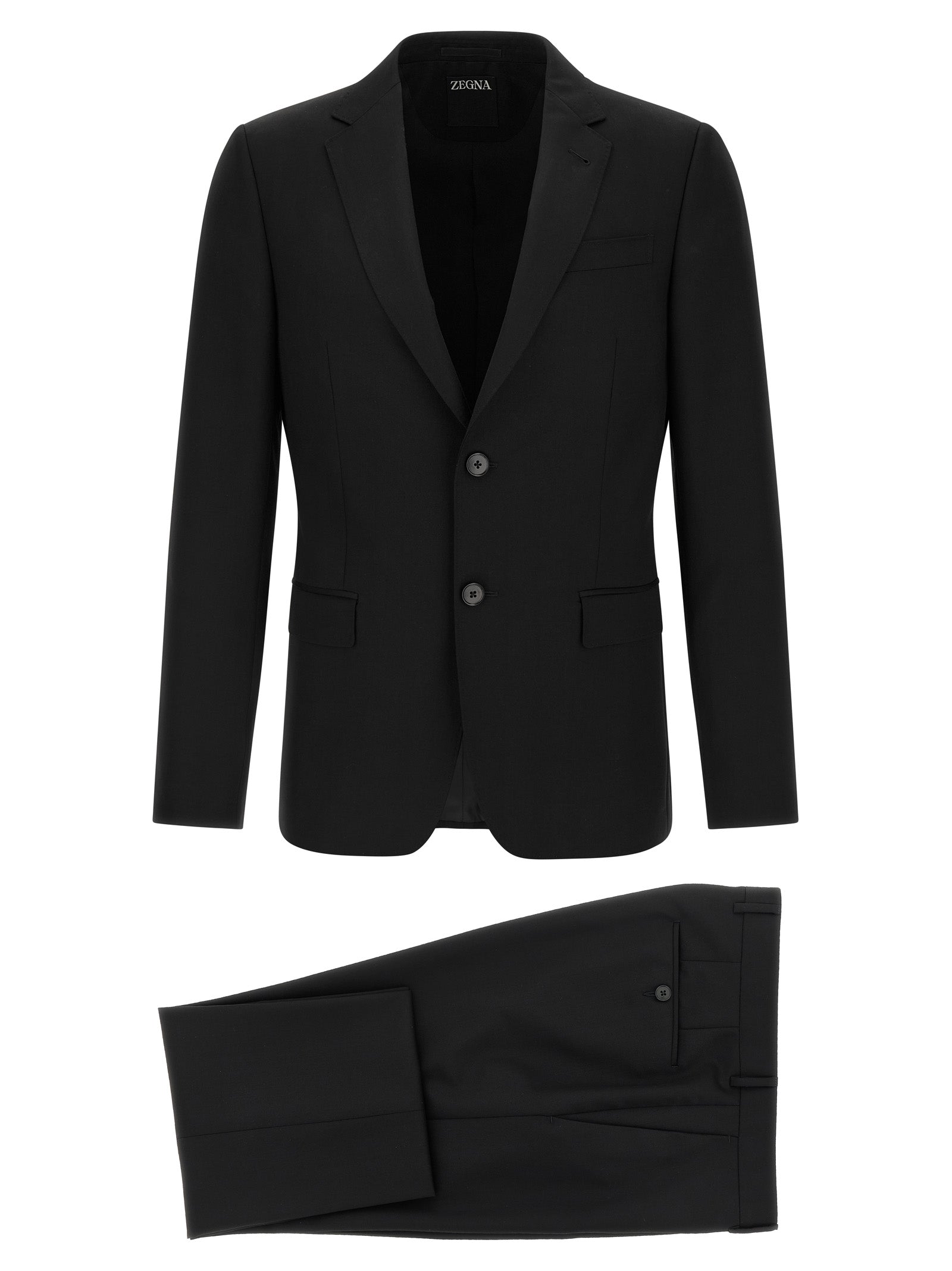 Mohair Wool Blend Dress Suit for Comfort