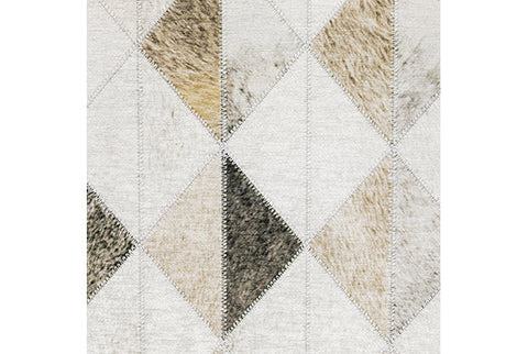 Sandstorm Myers Park Rug Brown/White/Yellow