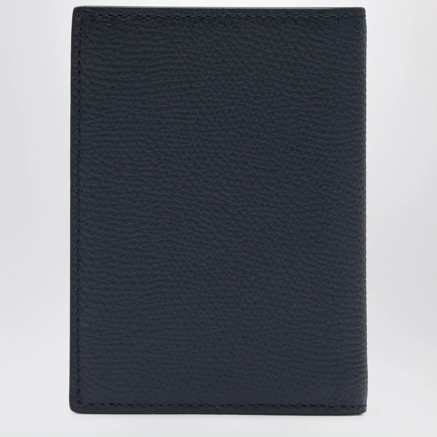 Navy Grained Calfskin Cardholder for Everyday Use