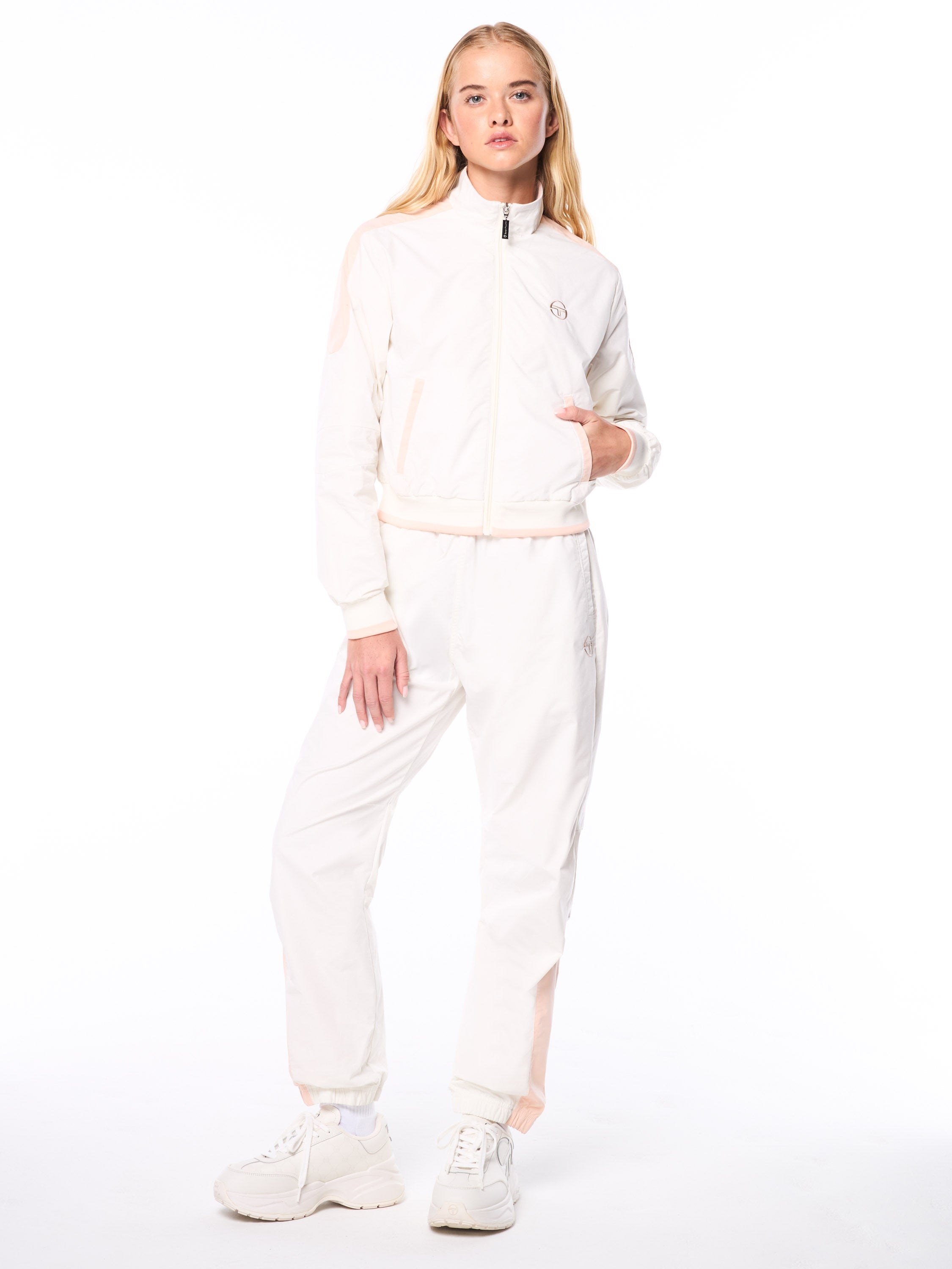 Nella Track Pant- Gardenia