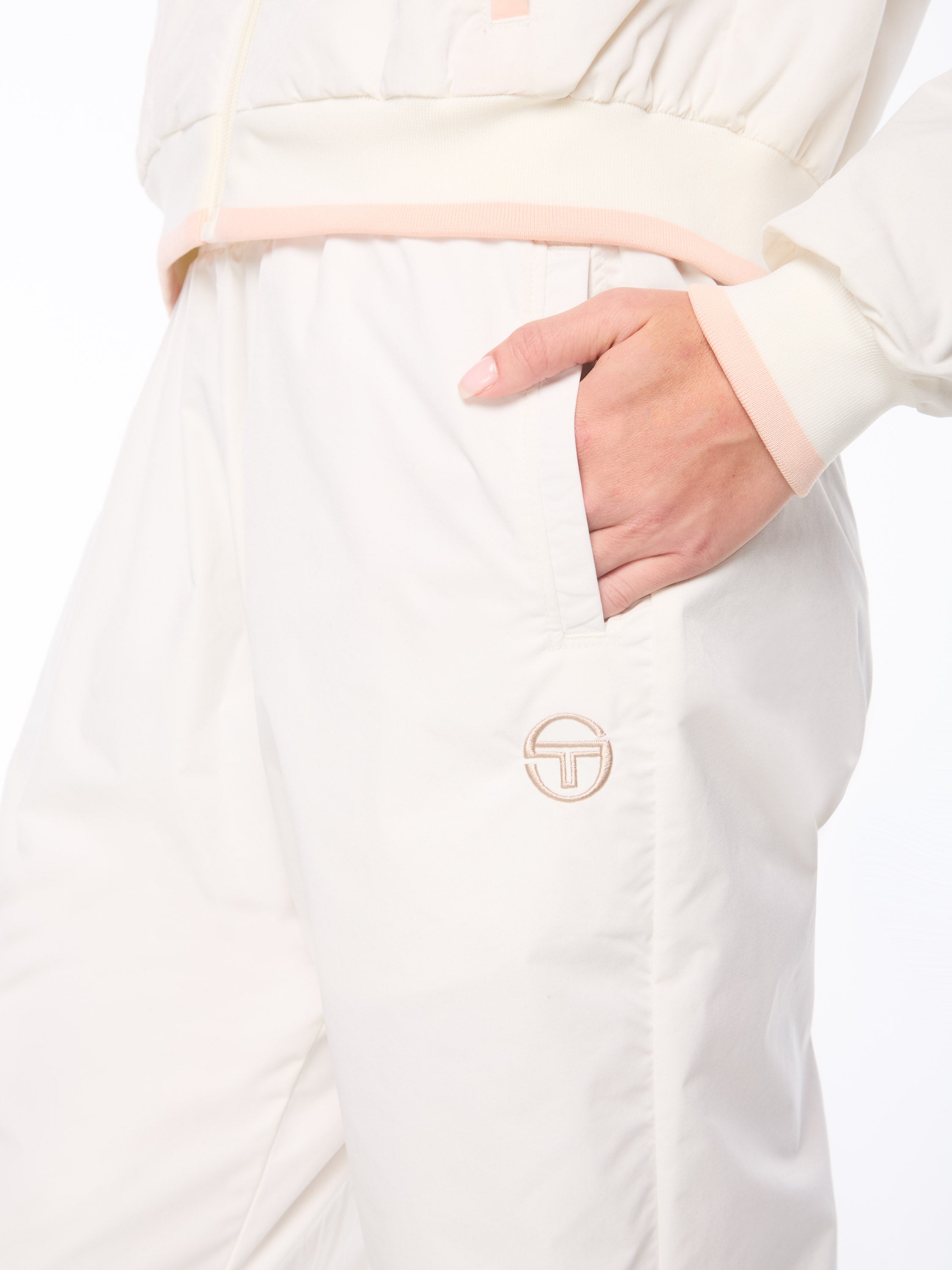 Nella Track Pant- Gardenia