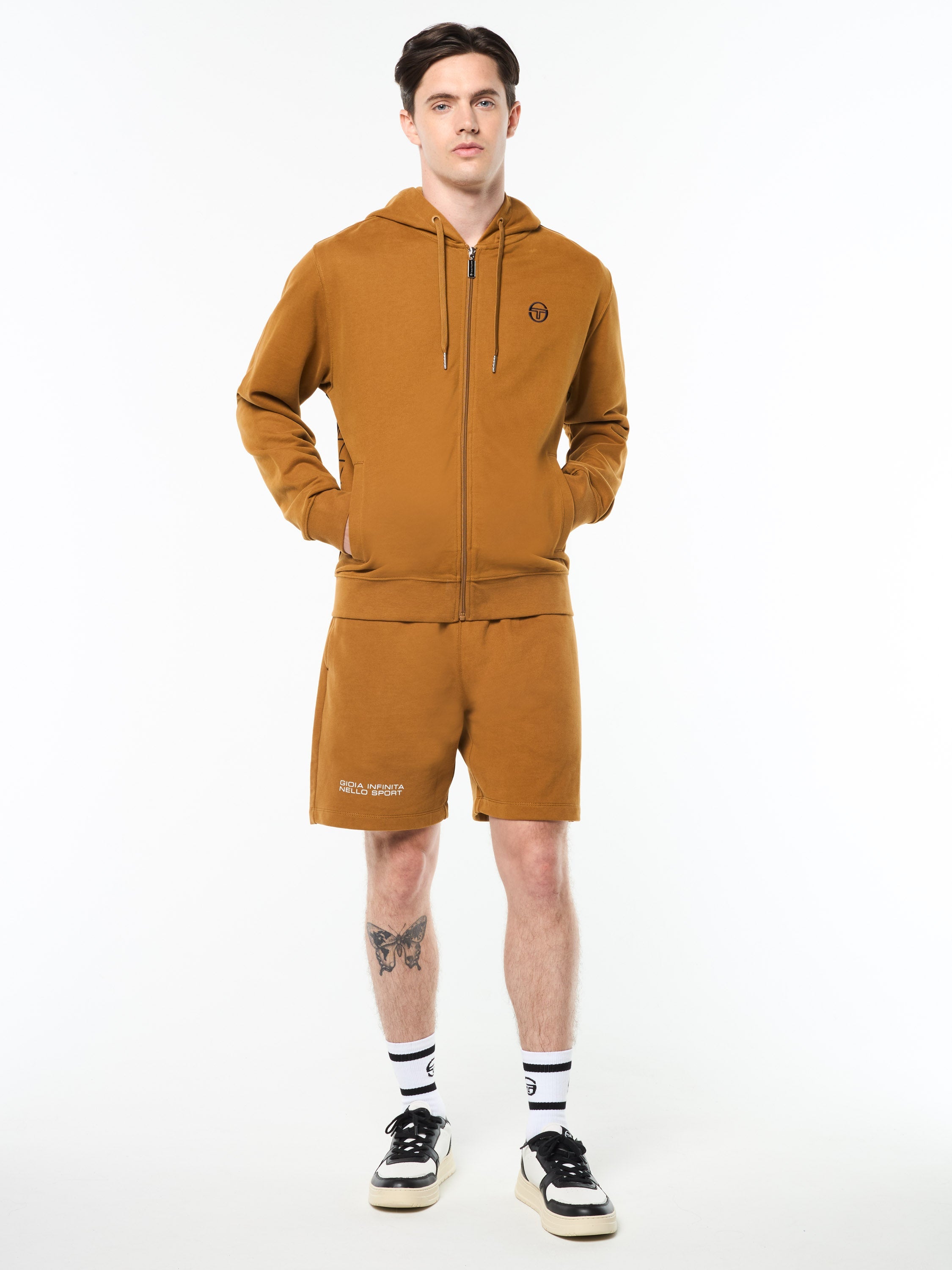 Netto Hoodie- Bronze Brown