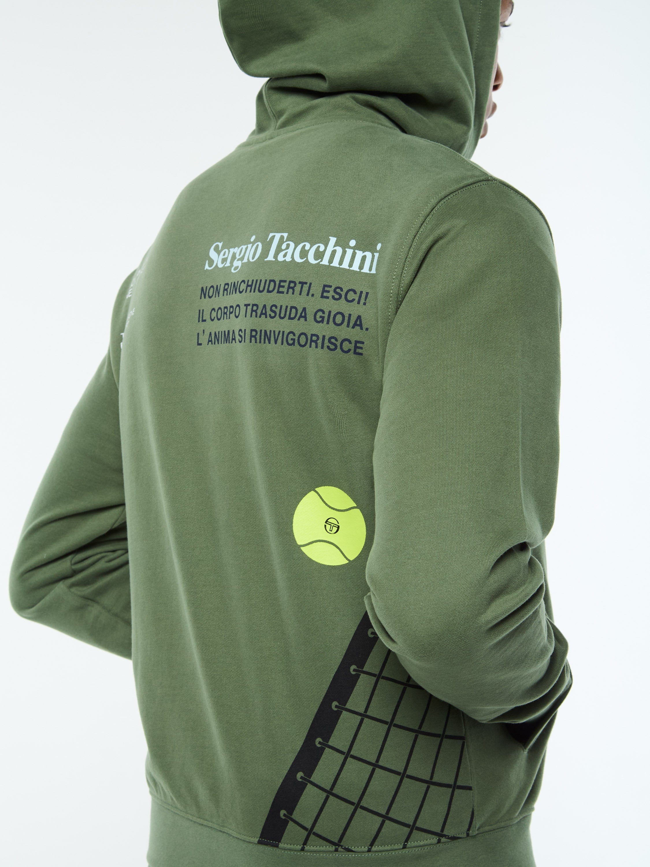 Netto Hoodie- Duck Green