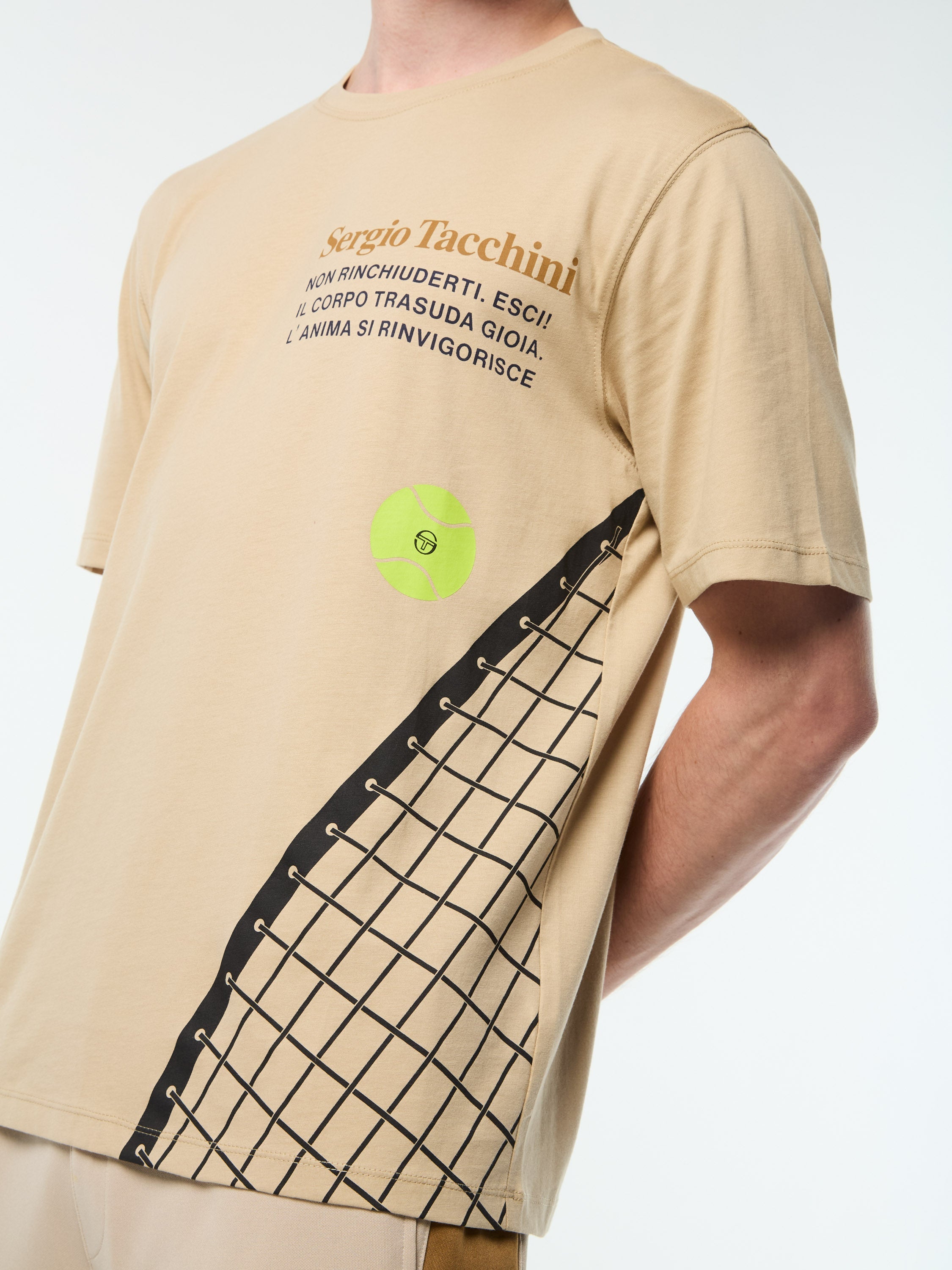 Netto T-Shirt- Humus