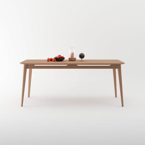 Isabella Mid Century Dining Table - American Solid Oak