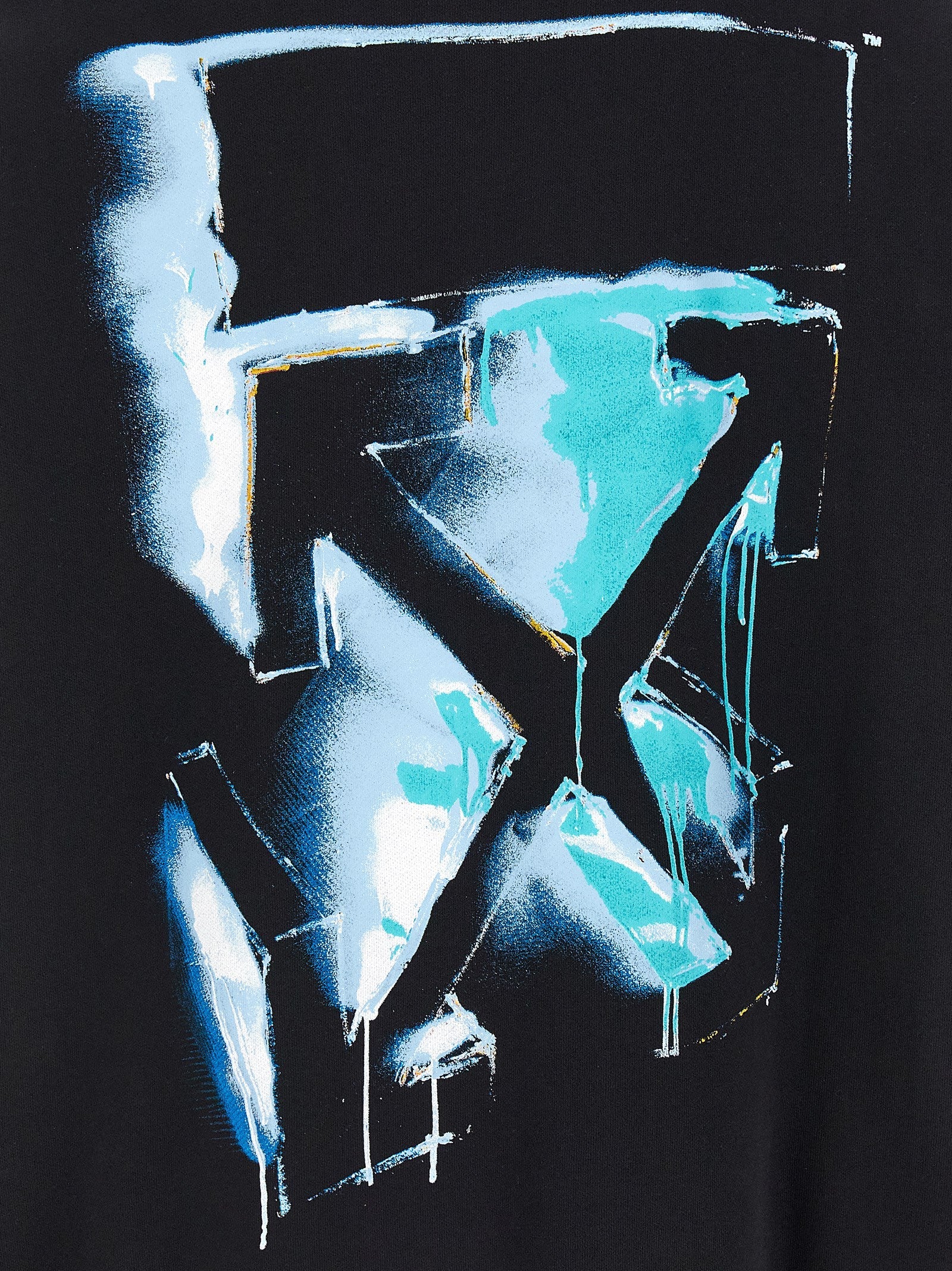 Off White Off-white 3d Spray Arrow Skate Hoodie