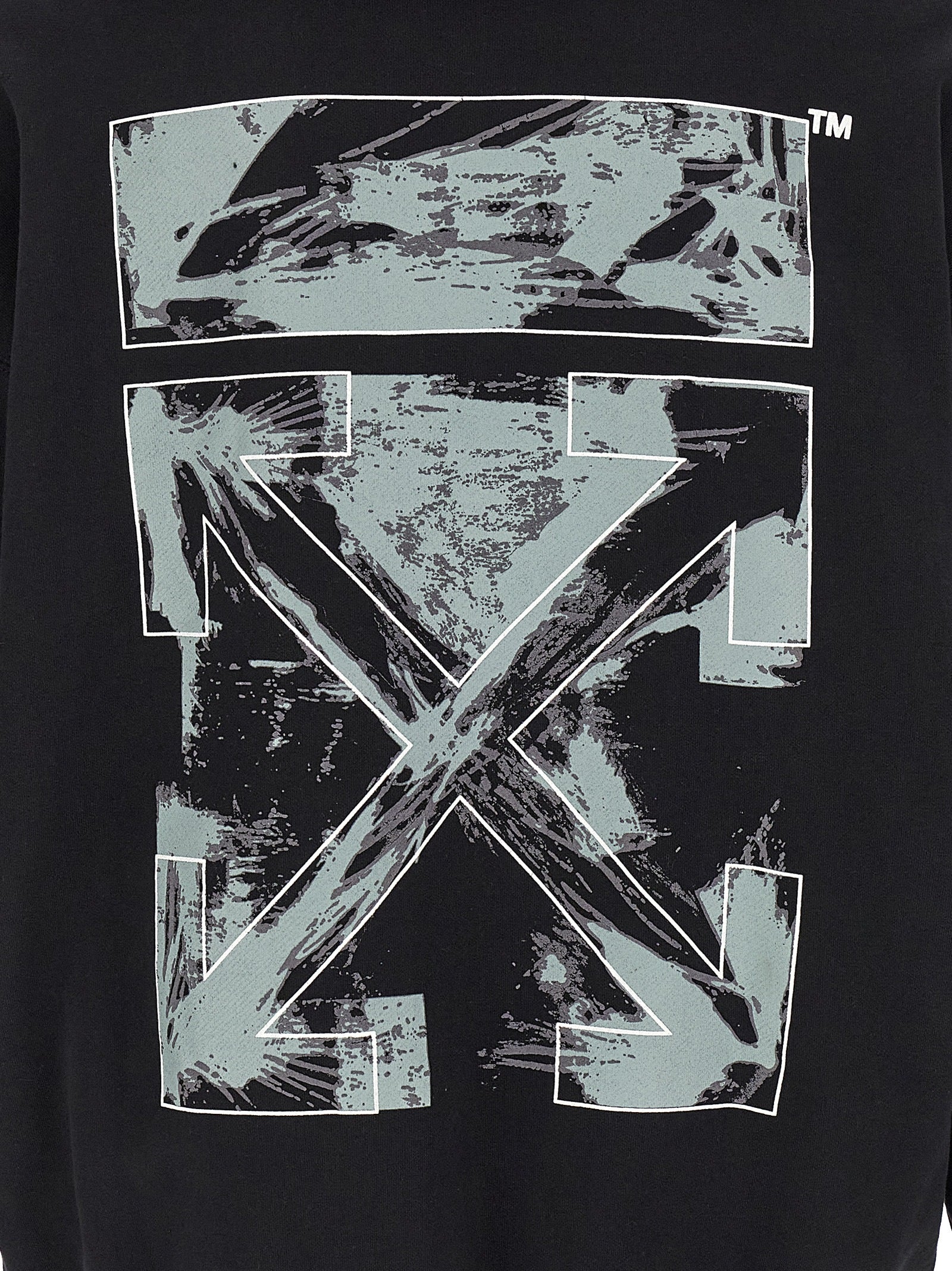 Off White Off-white Paint Arrow Skate Hoodie