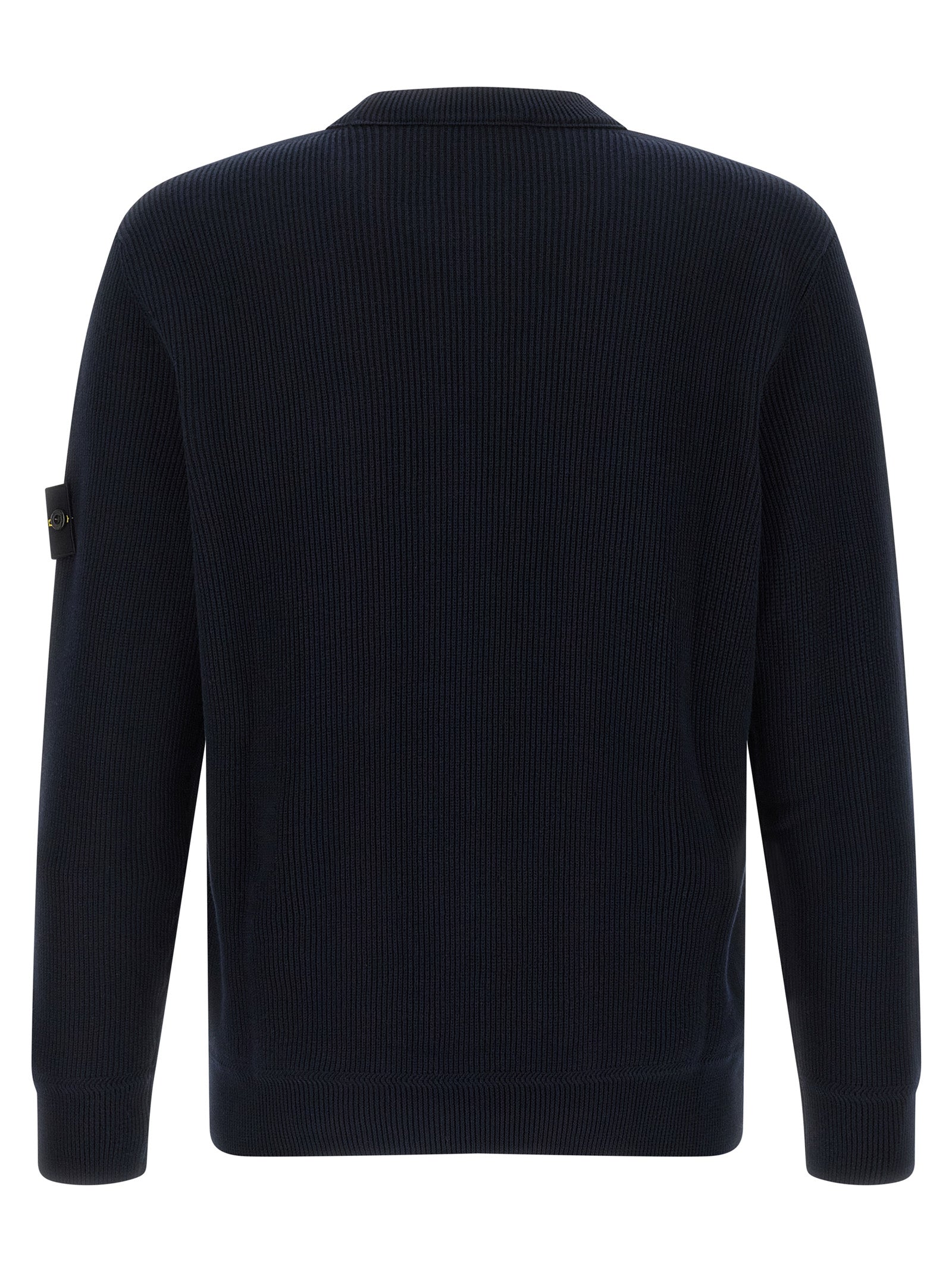 Organic Cotton Ribbed Crewneck Sweater for Everyday Comfort