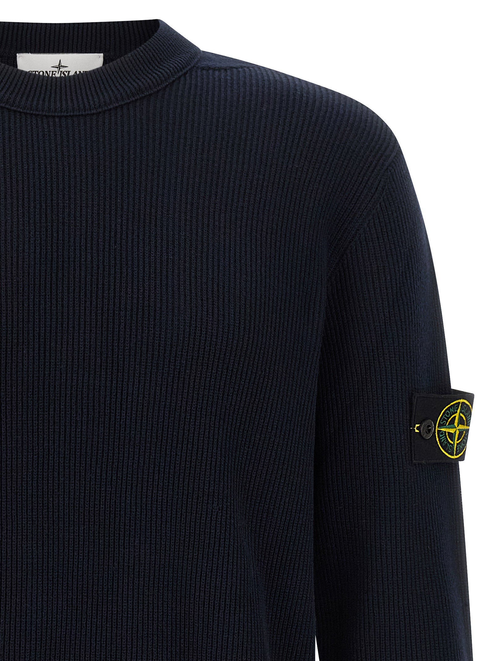 Organic Cotton Ribbed Crewneck Sweater for Everyday Comfort