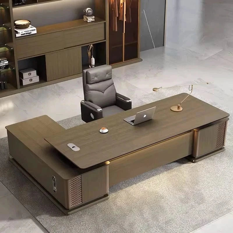 Oxford · Modern L-Shaped Executive Desk