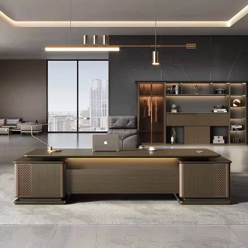 Oxford · Modern L-Shaped Executive Desk