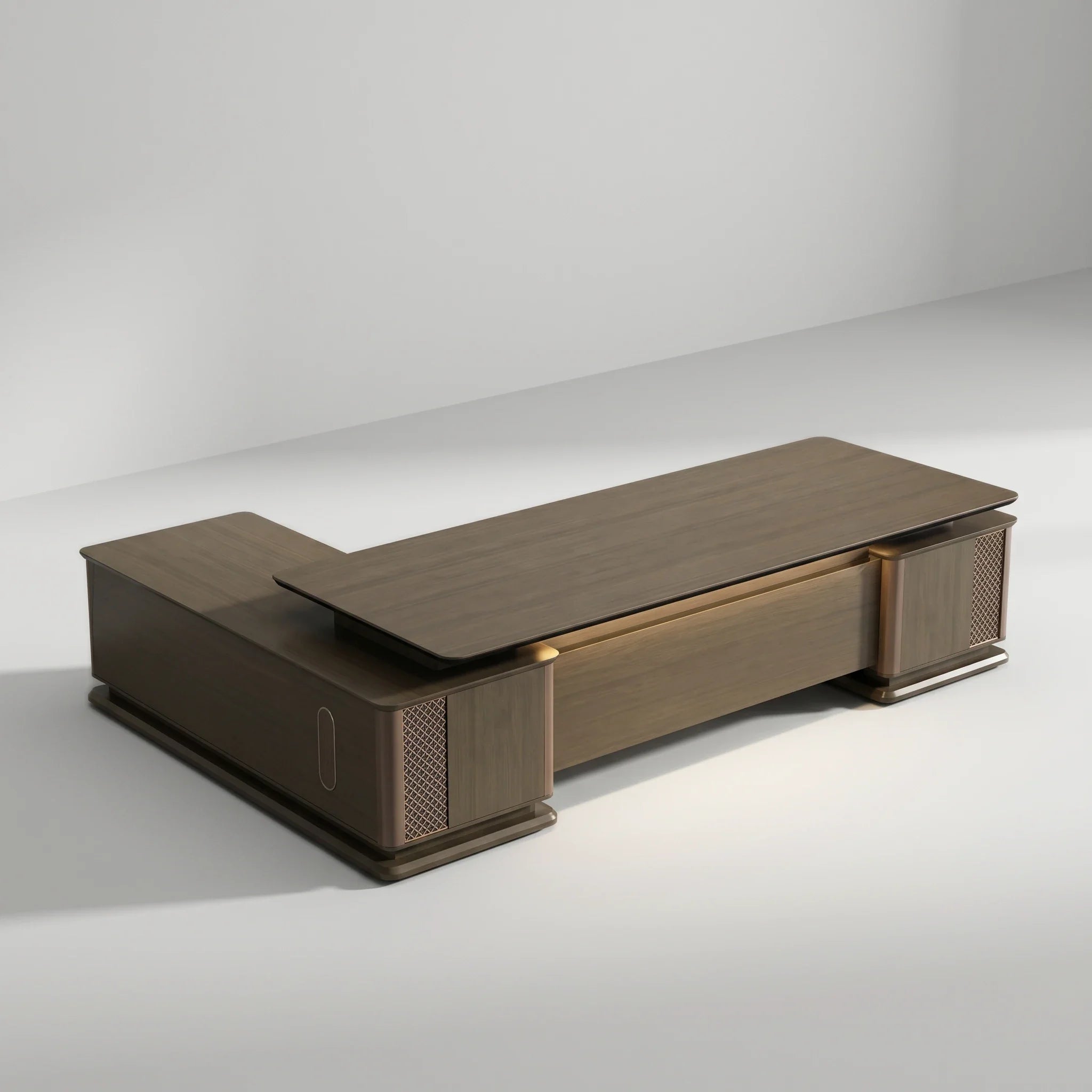 Oxford · Modern L-Shaped Executive Desk