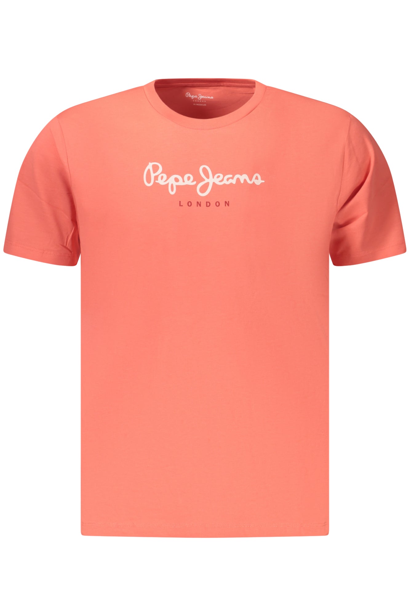 Pepe Jeans Men's Pink Short-Sleeve T-Shirt