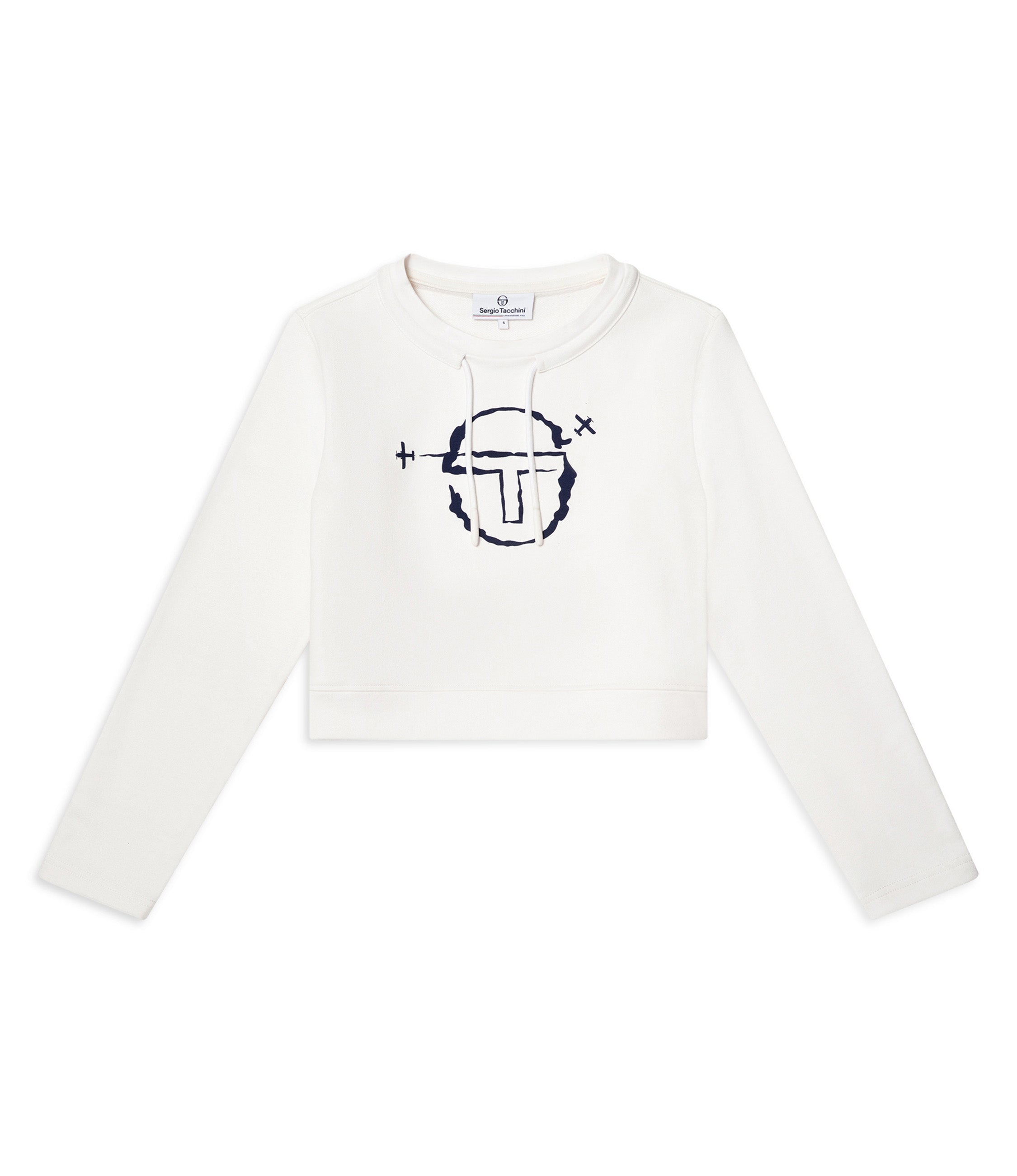 Piano Crewneck-Brilliant White