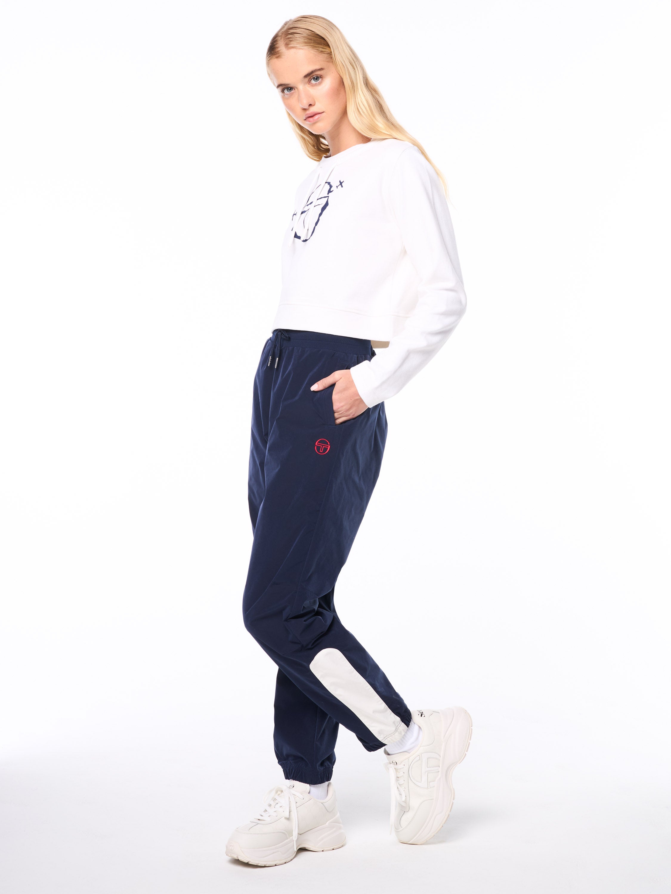 Piano Crewneck-Brilliant White