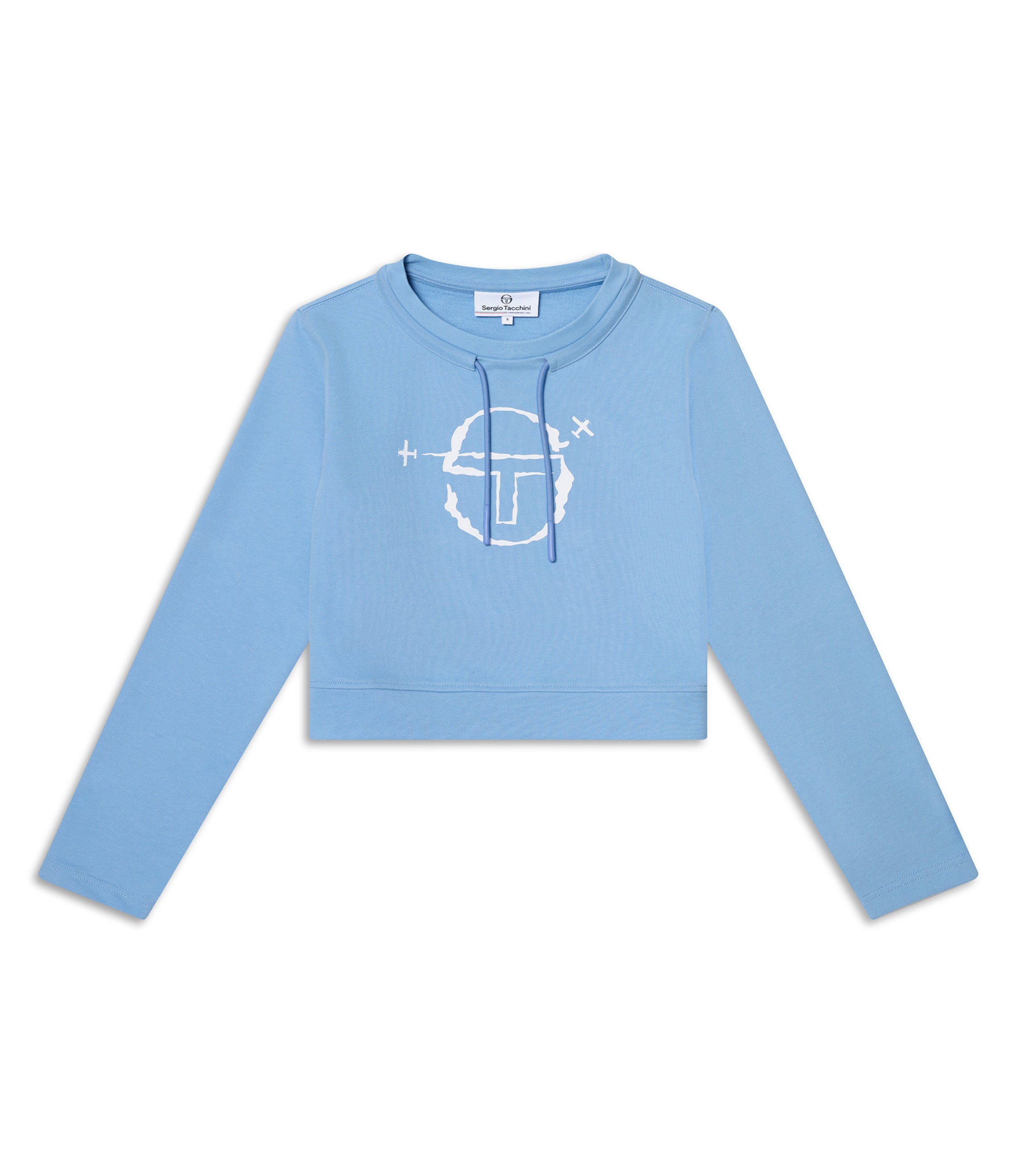Piano Crewneck-Della Robbia Blue