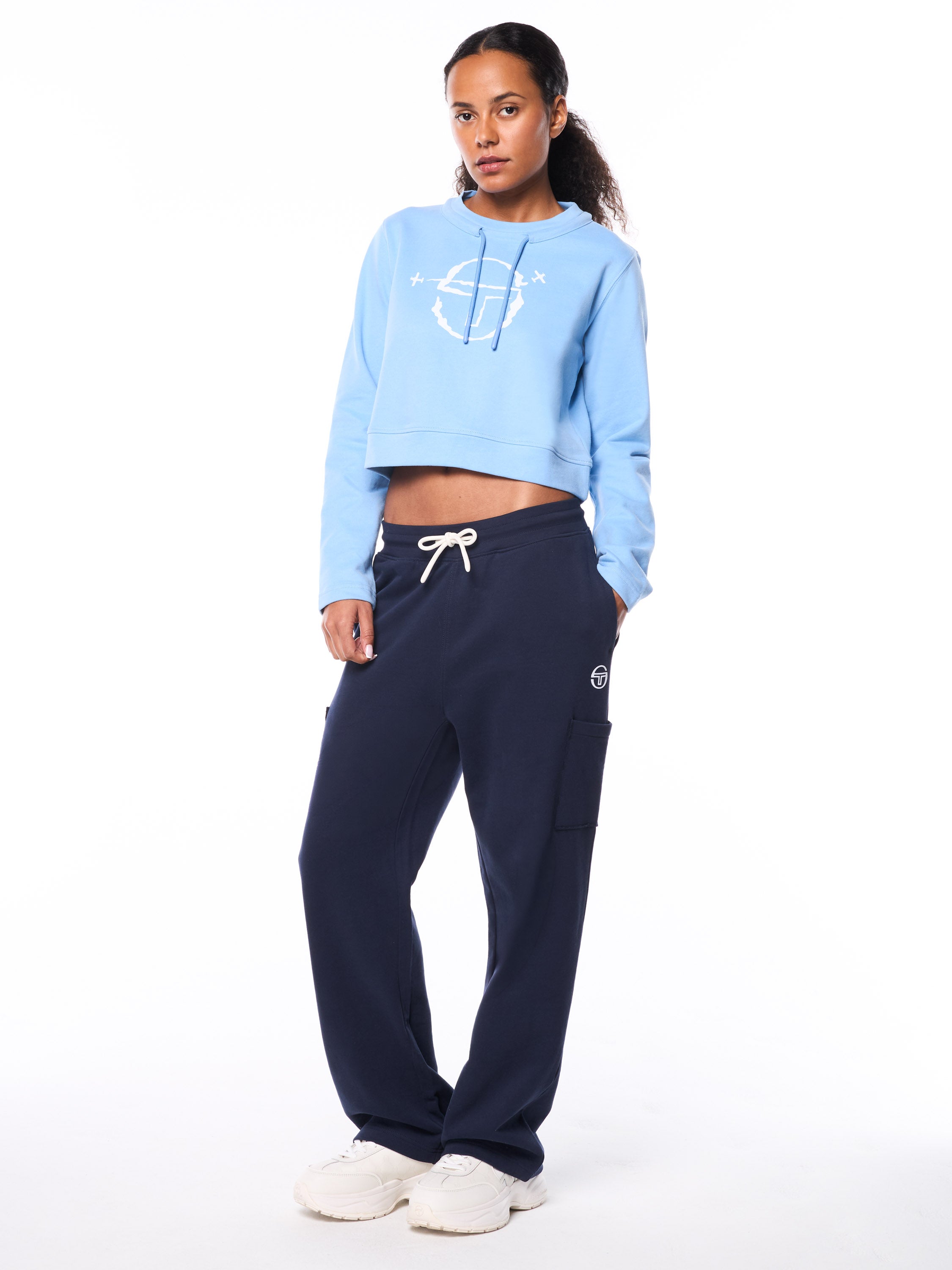 Piano Crewneck-Della Robbia Blue