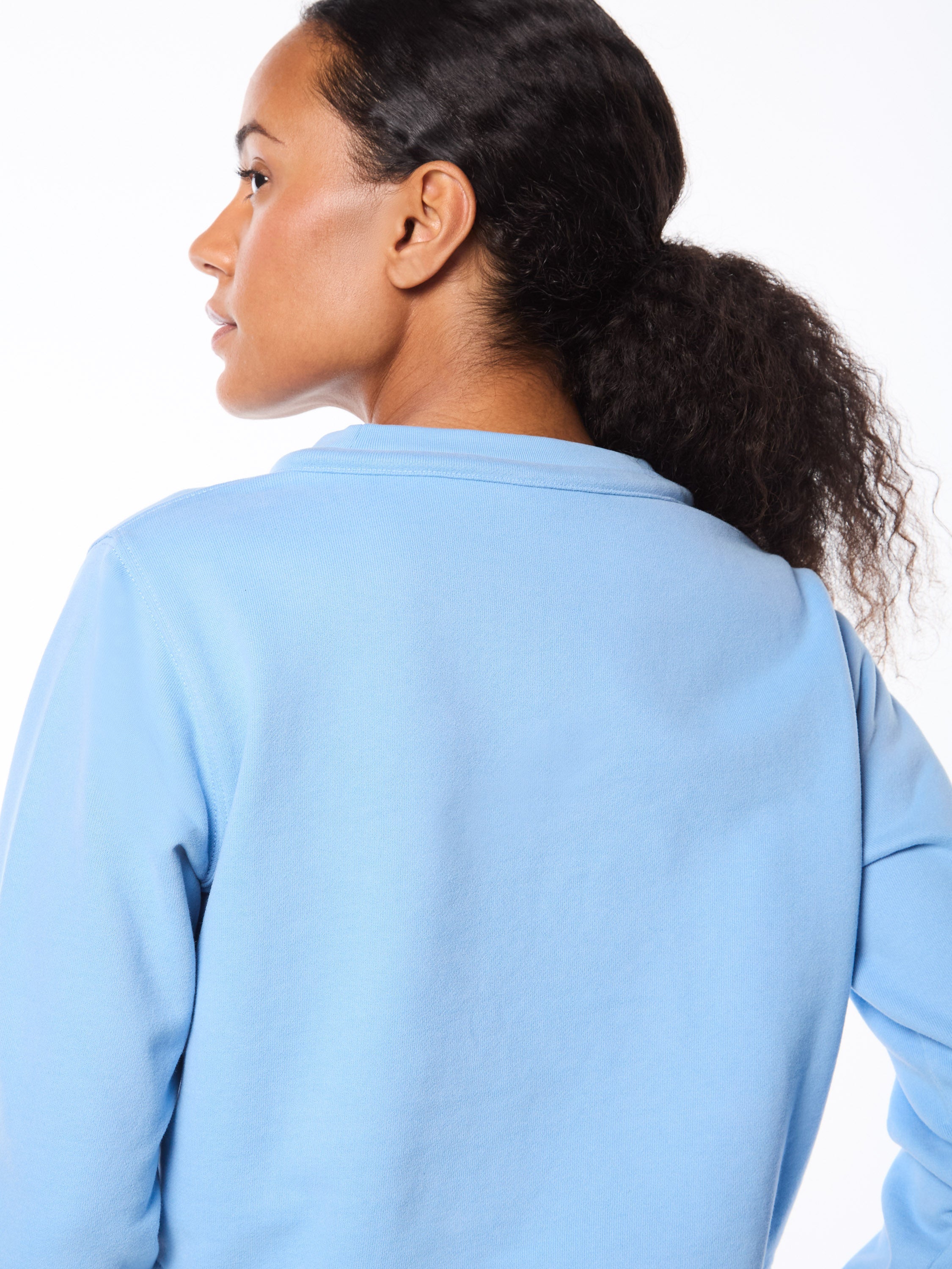 Piano Crewneck-Della Robbia Blue