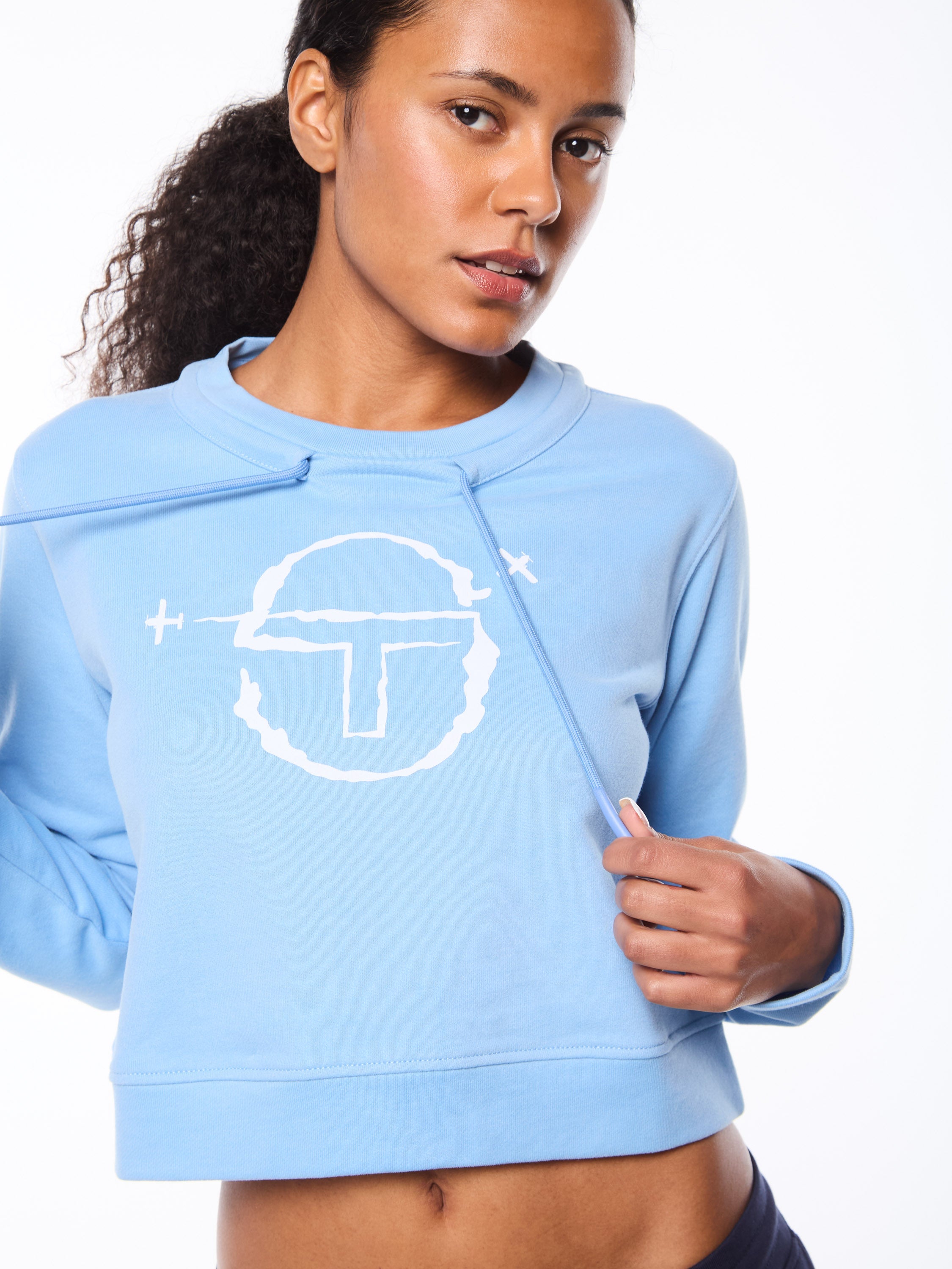 Piano Crewneck-Della Robbia Blue