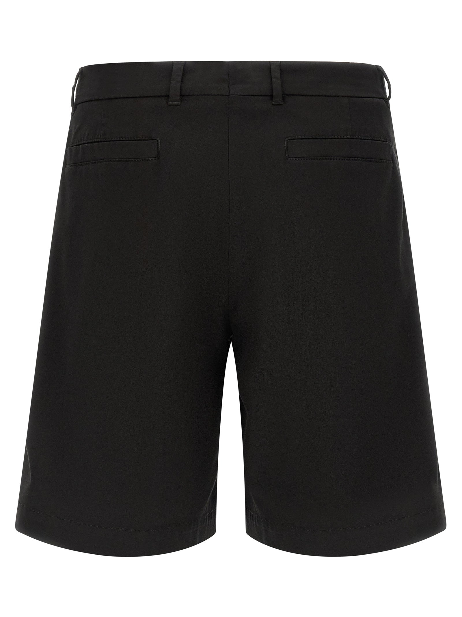 Pima Cotton Gabardine Bermuda Shorts for Summer Comfort