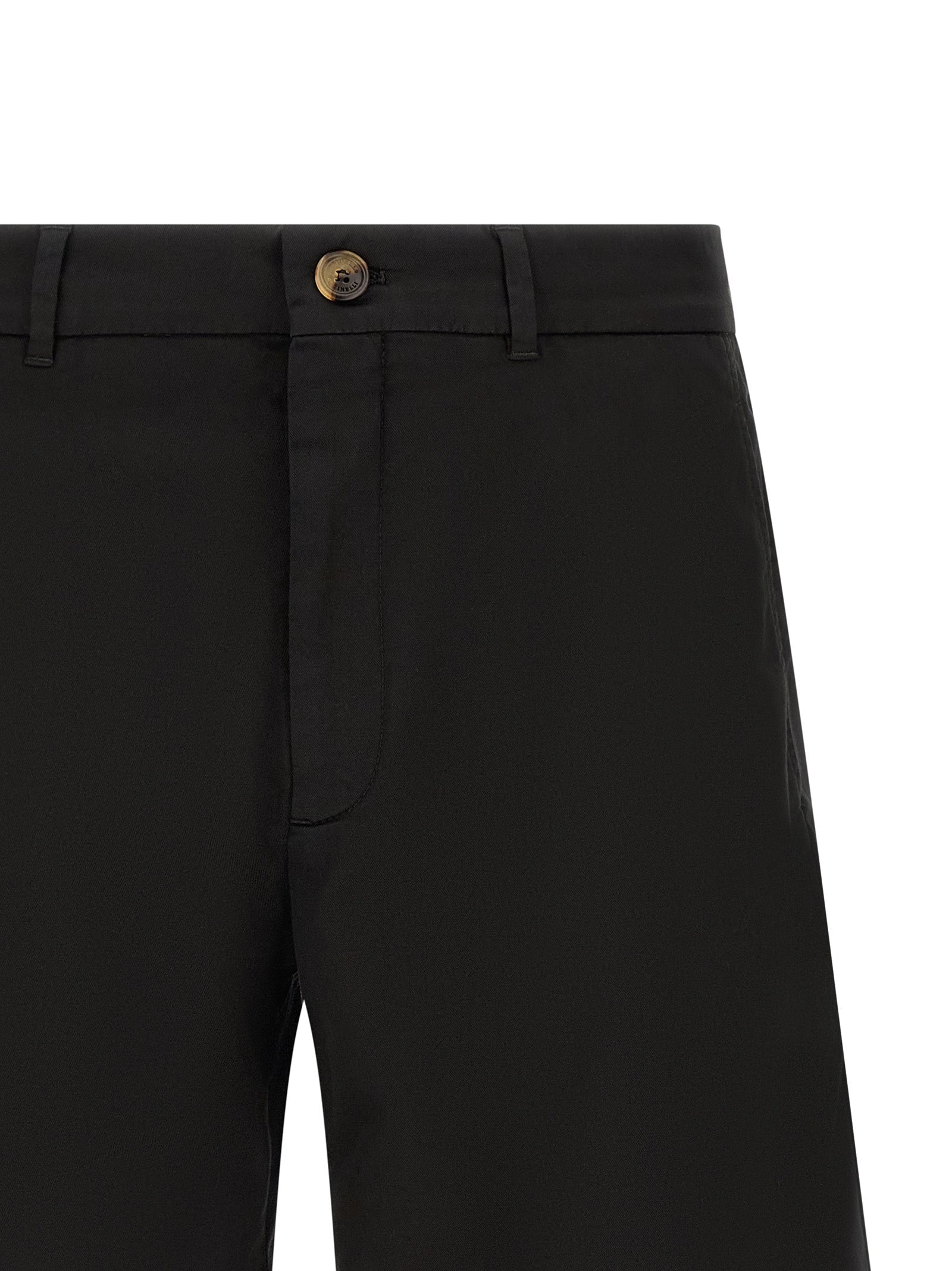 Pima Cotton Gabardine Bermuda Shorts for Summer Comfort