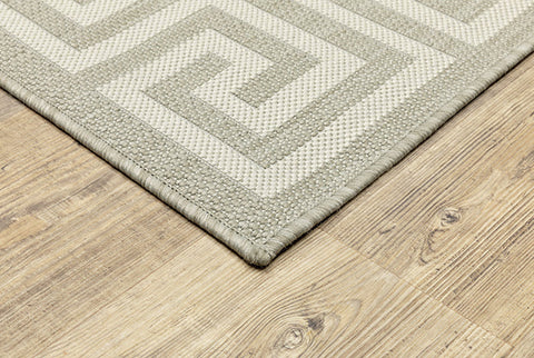 Medalia Portofino Rug White/Grey