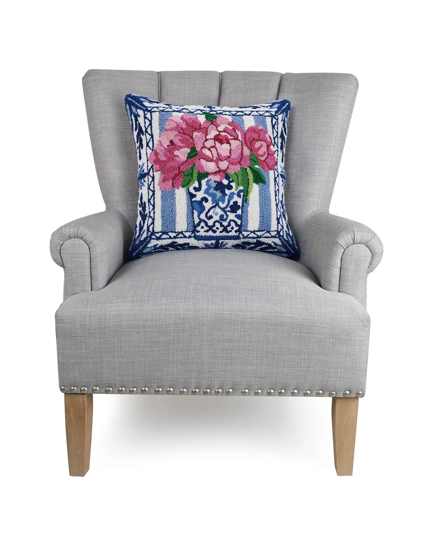 Pretty Petals Hook Pillow.