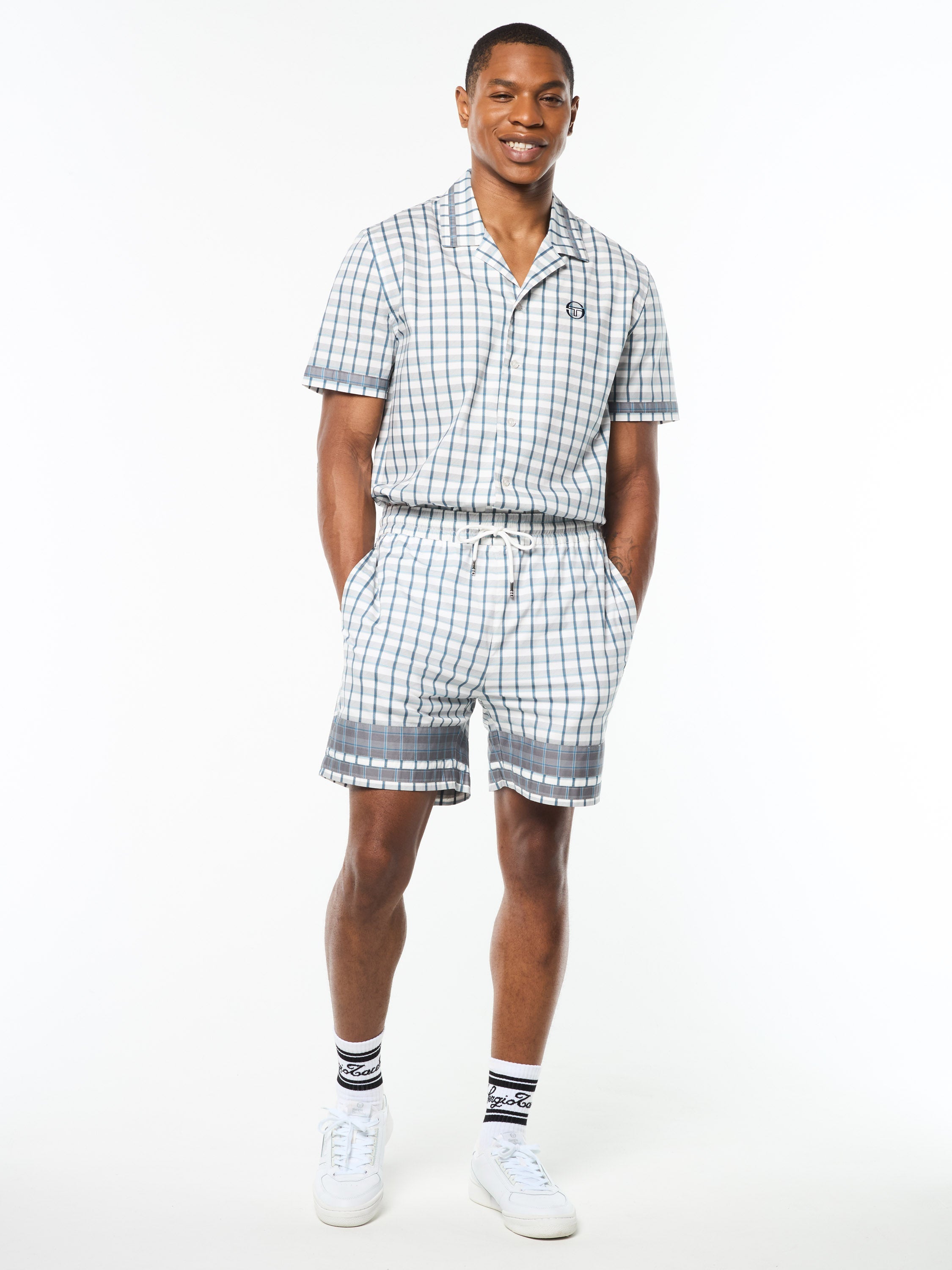 Quadretto Cabana Short- Brilliant White