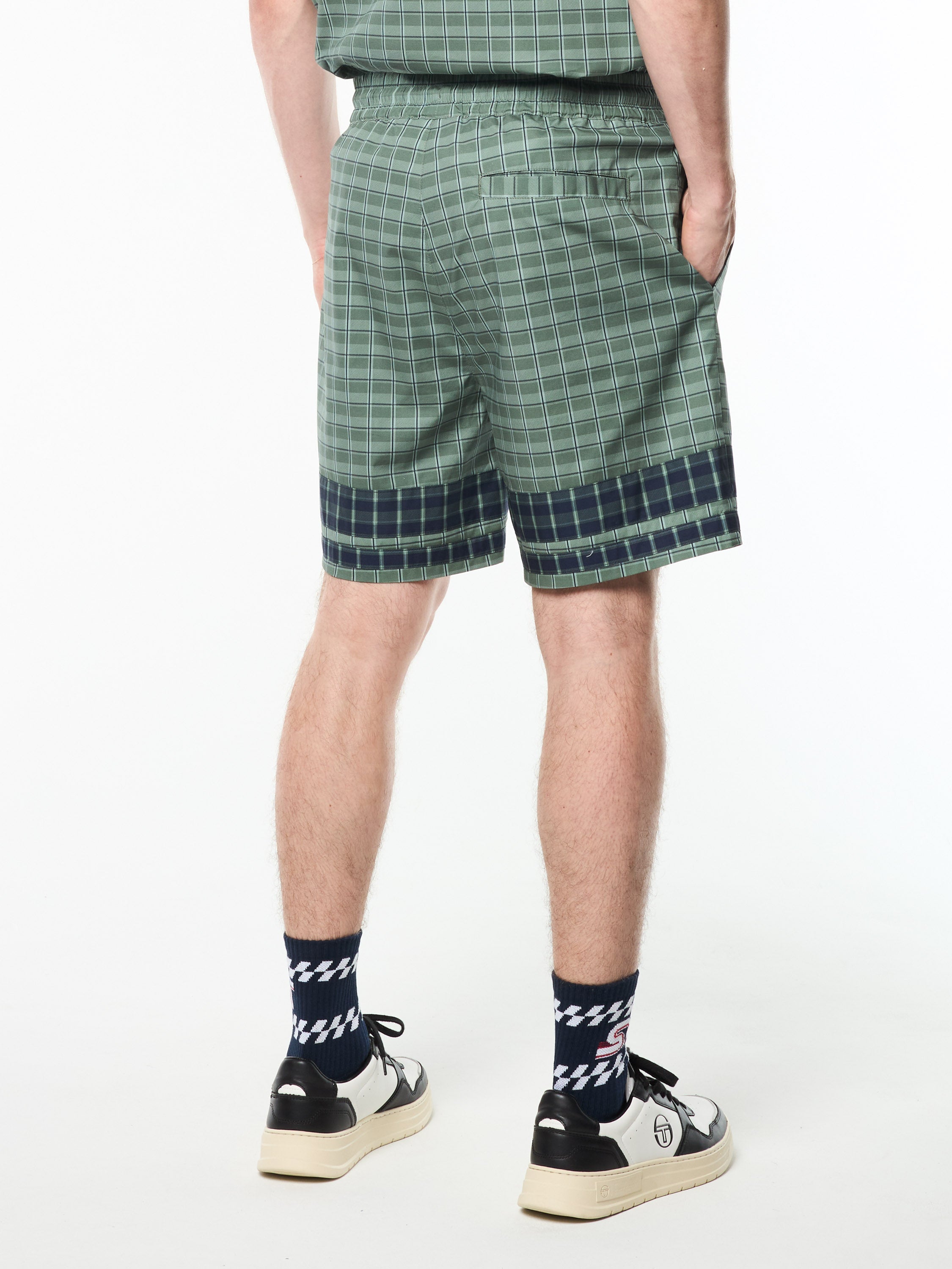 Quadretto Cabana Short- Duck Green