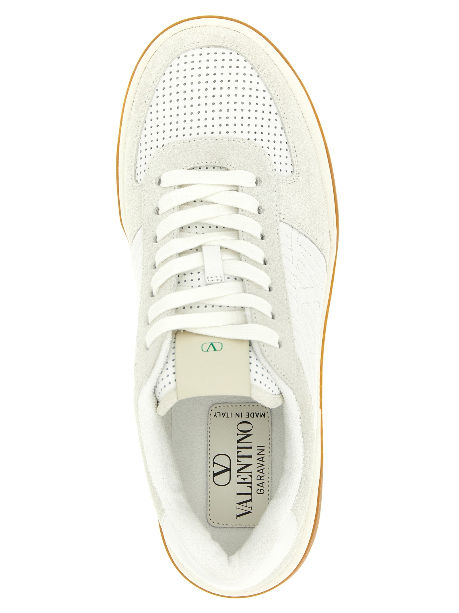 Quilted Suede Leather Sneakers for Comfort