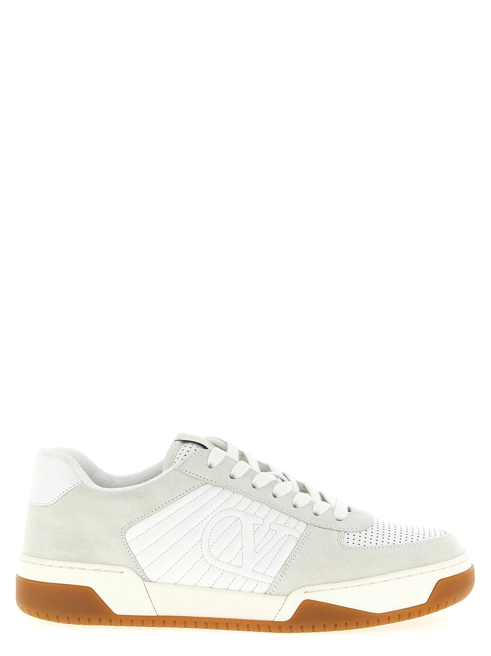 Quilted Suede Leather Sneakers for Comfort