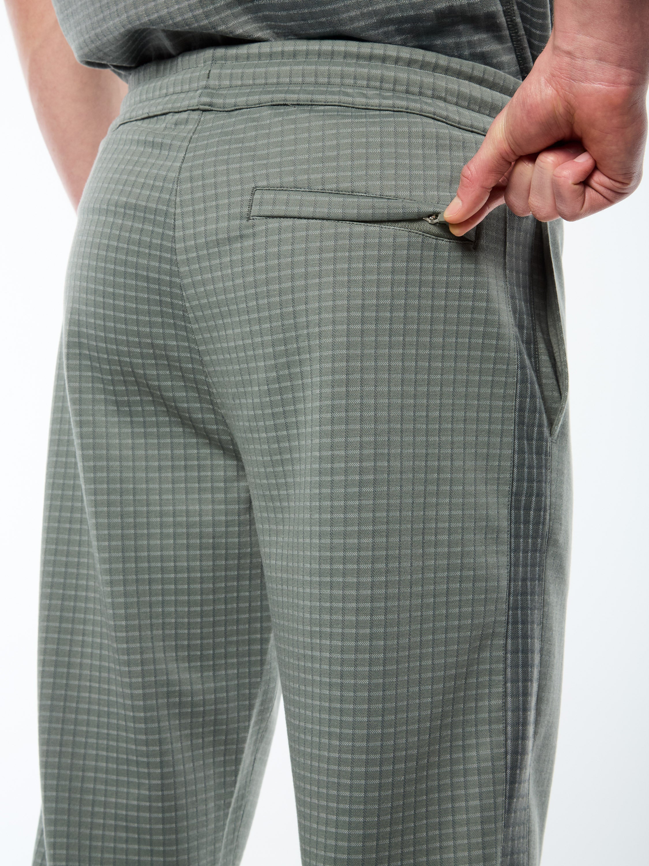 Rete Track Pant-Agave Green