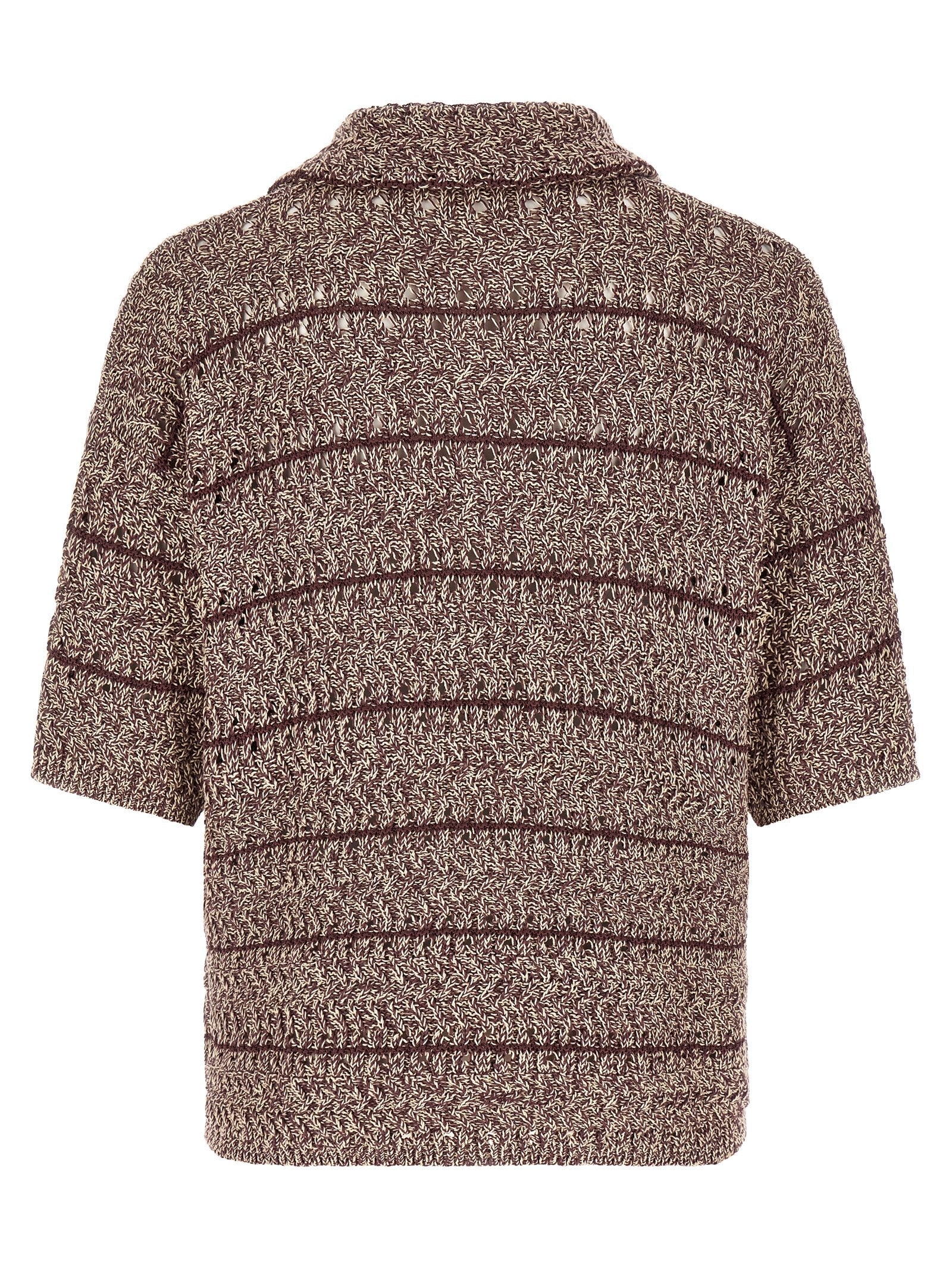 Roberto Collina Mouliné Polo Shirt