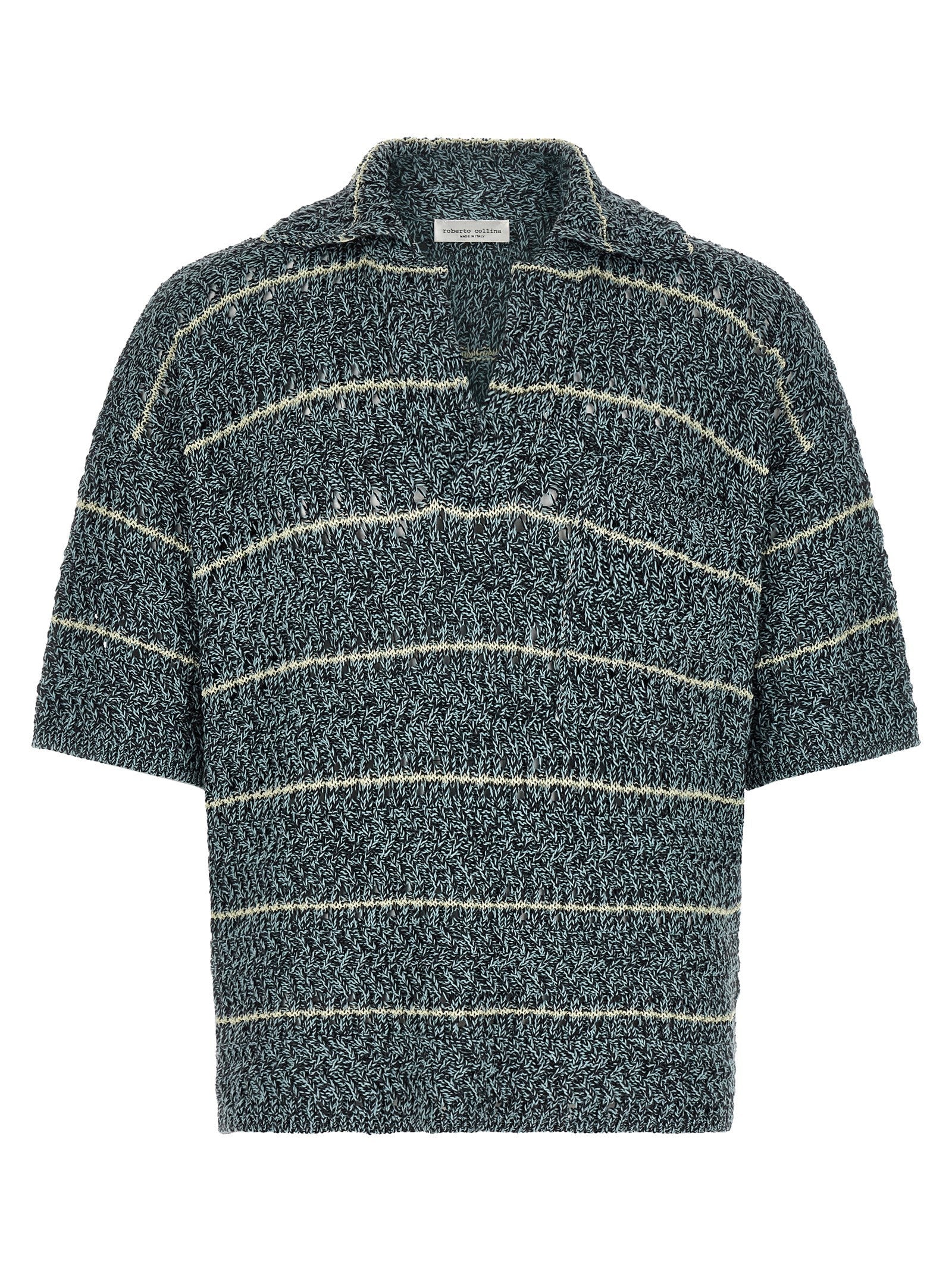 Roberto Collina Mouliné Polo Shirt