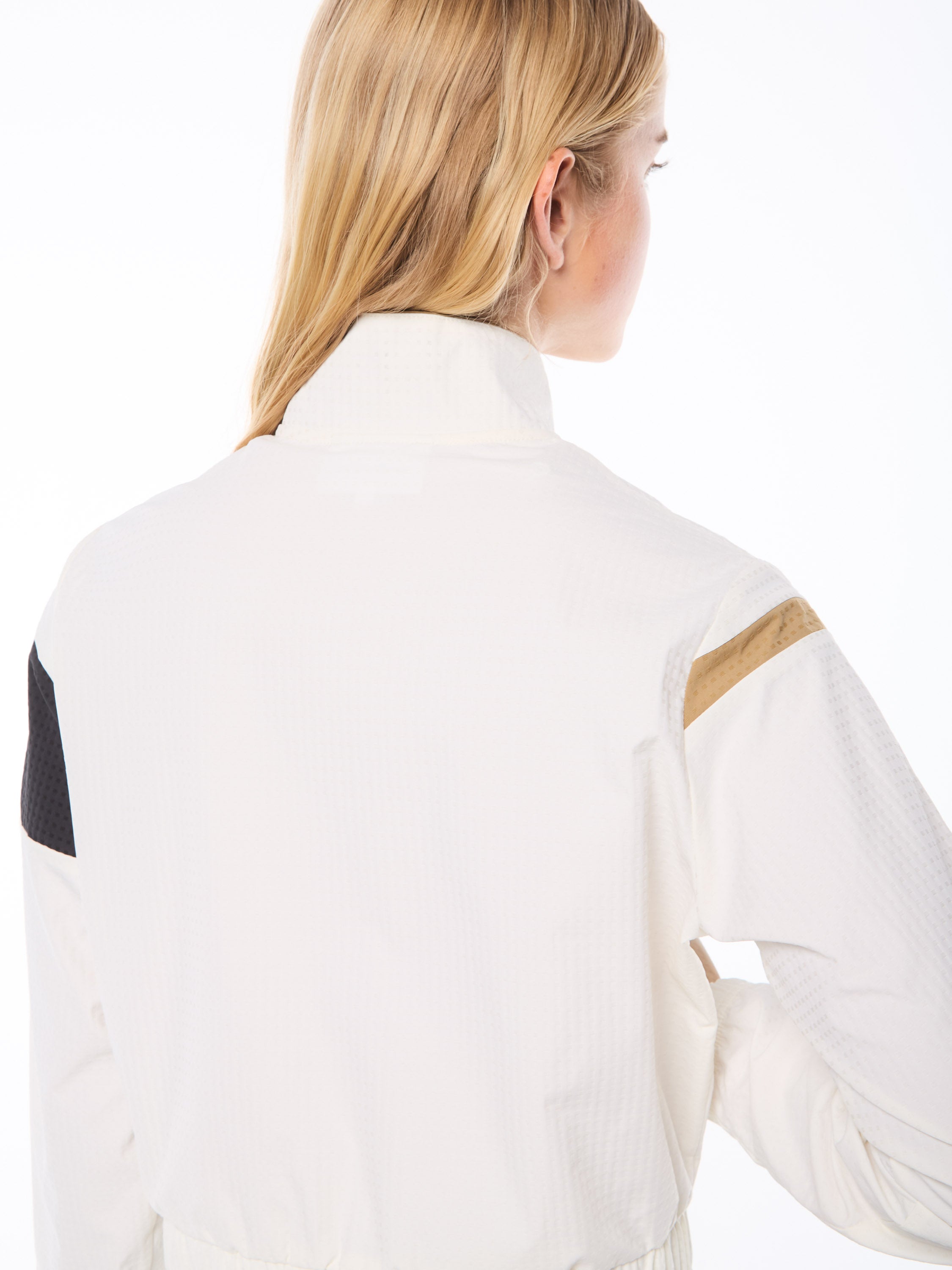 Roma Track Jacket-Gardenia