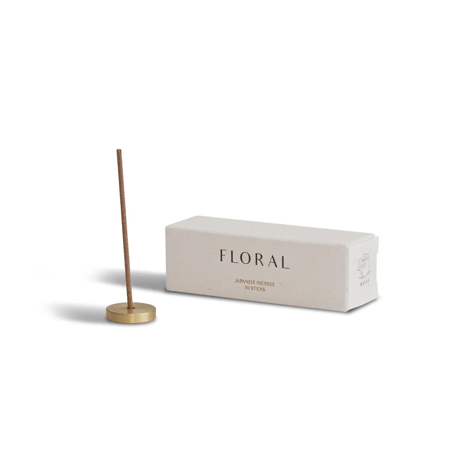 Rose Japanese Incense Stick Set – 30 Sticks
