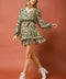 CARE TO DANCE WOVEN MINI DRESS