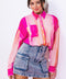 TAKE THE LEAD WOVEN TOP