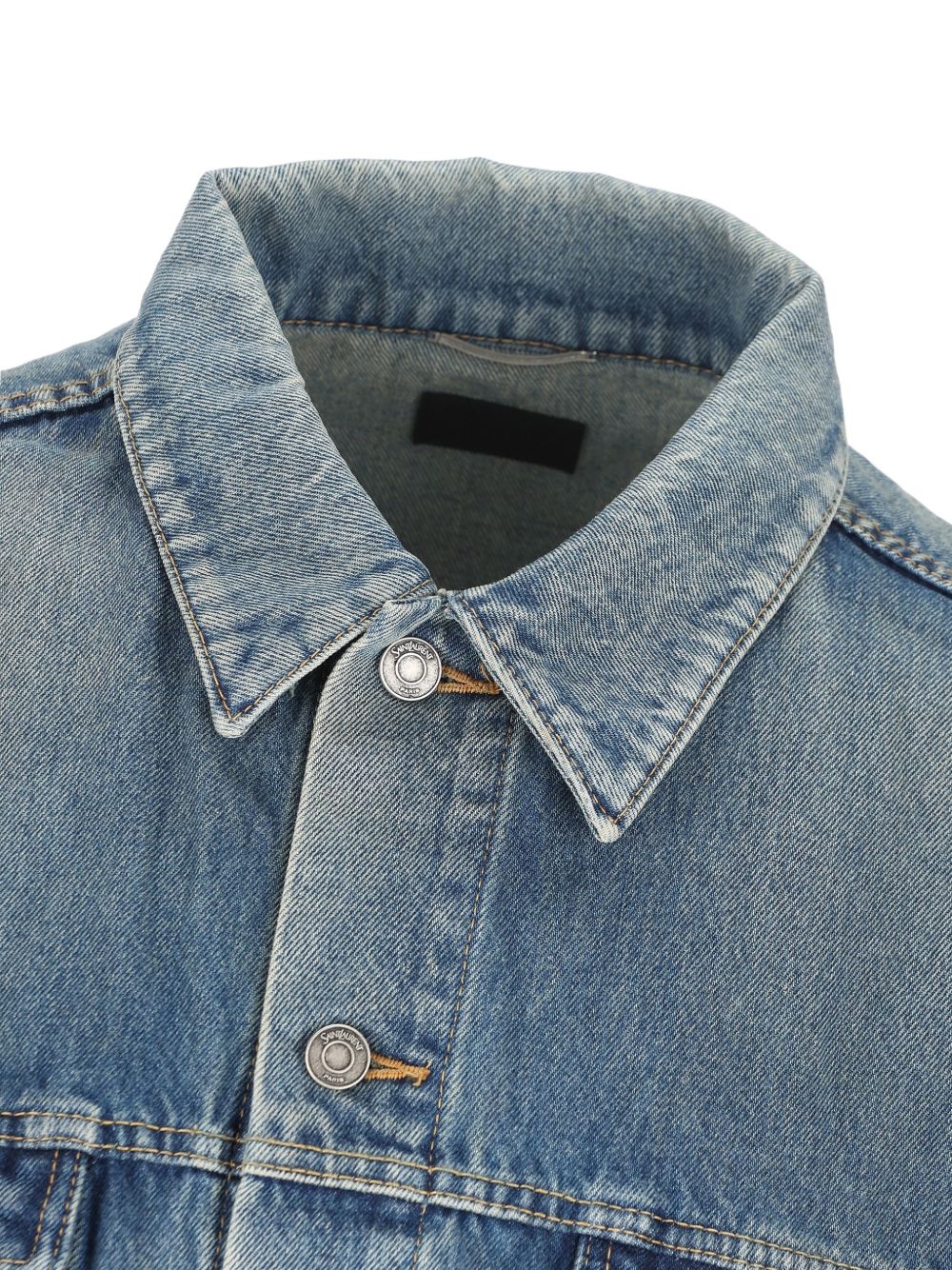 Saint Laurent  Coats Blue