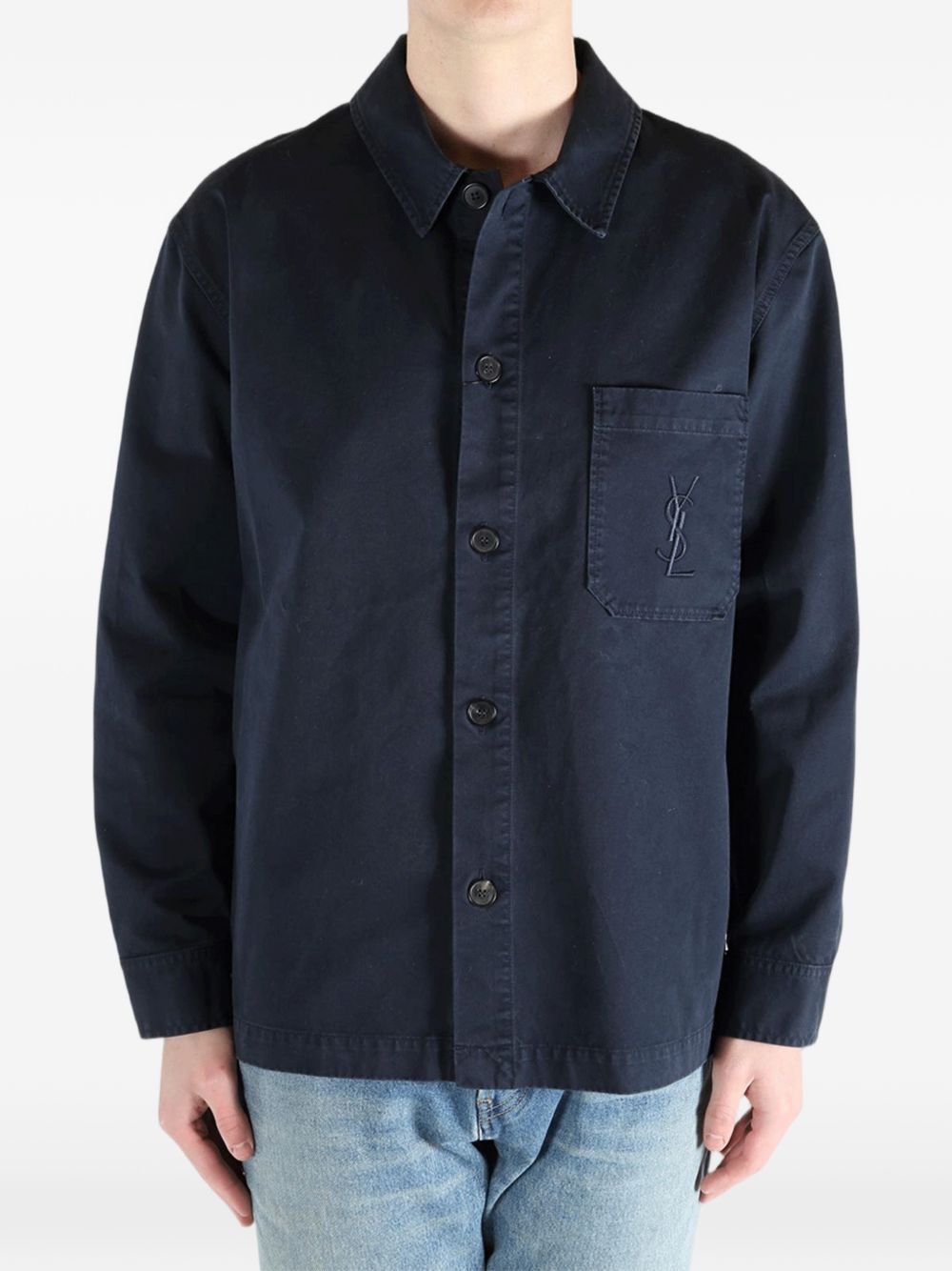 Saint Laurent  Jackets Blue