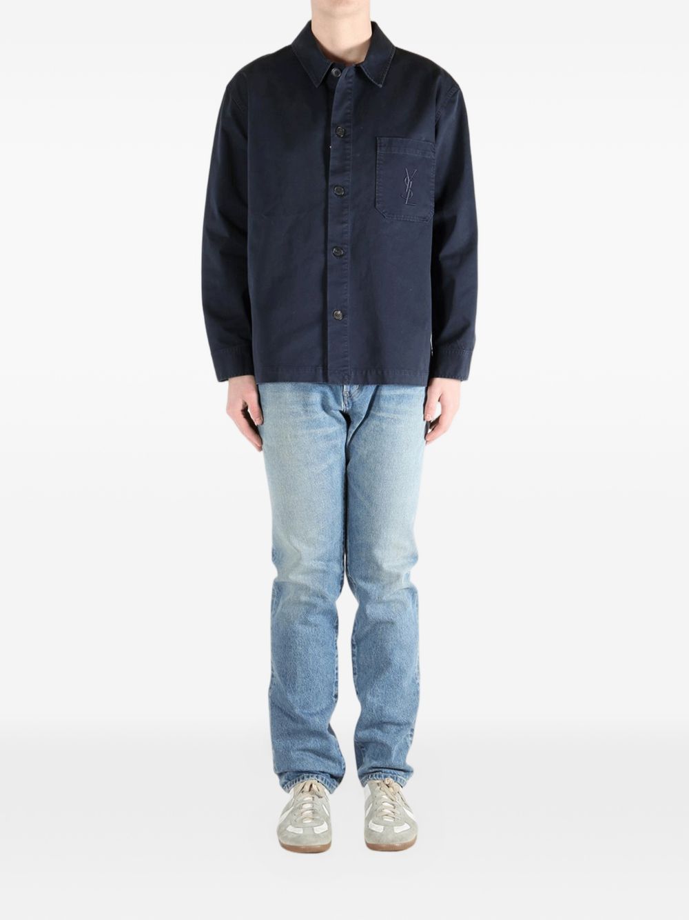 Saint Laurent  Jackets Blue
